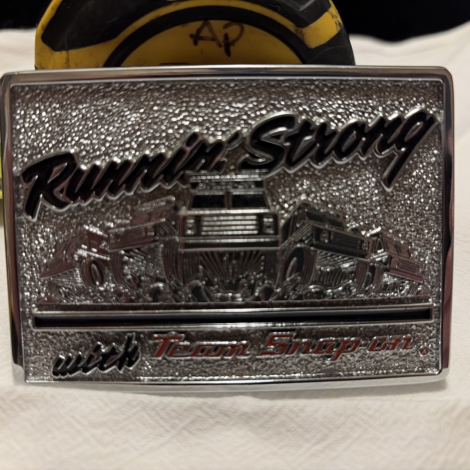 SNAP-ON TOOL Set Of Belt Buckles. Team Snap On And Finest Tools Buckles