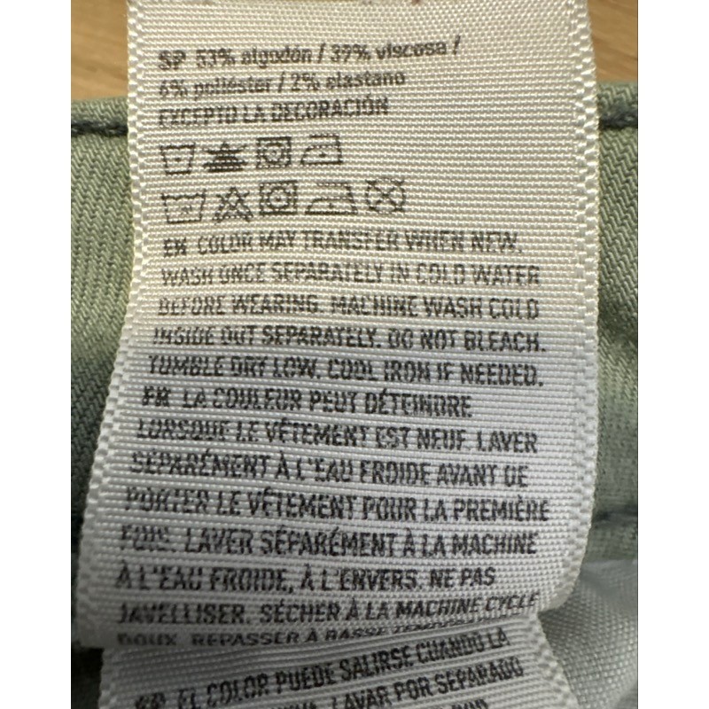 American Eagle Hi-Rise Jegging Sage Green Next Level Stretch Size 2 Long