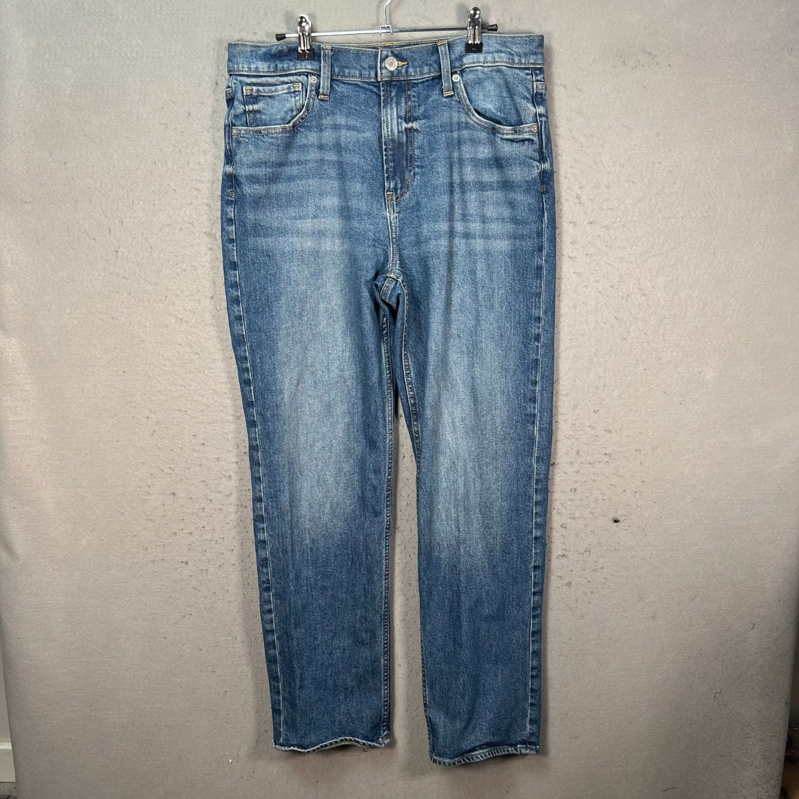 Gap Womens Size 12 / 31 R 90s Straight Leg Blue Denim Jeans Cotton Blend