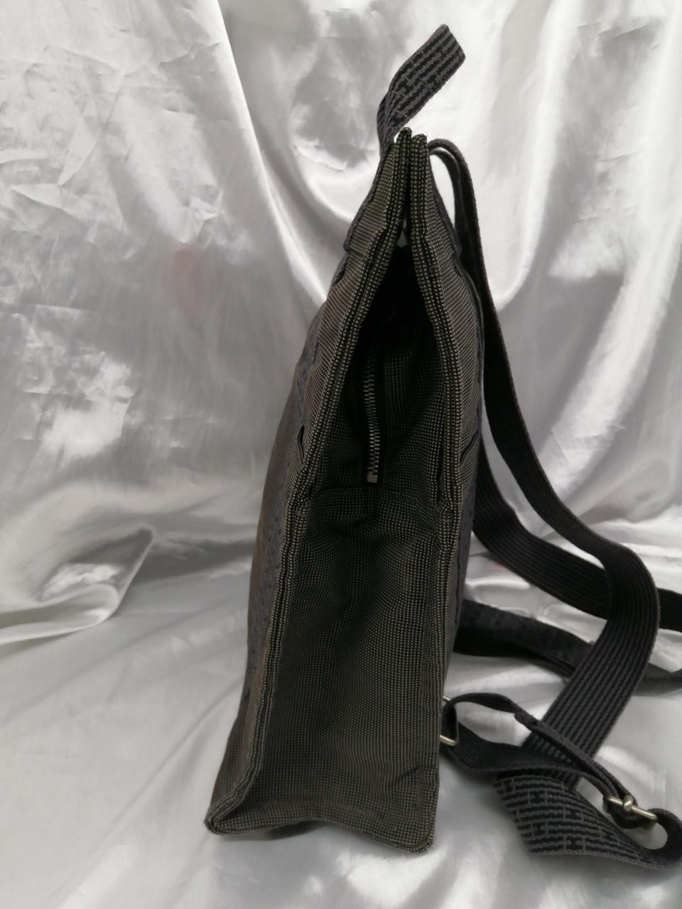 HERMES Aline Ad MM 2WAY Backpack Gray From Japan