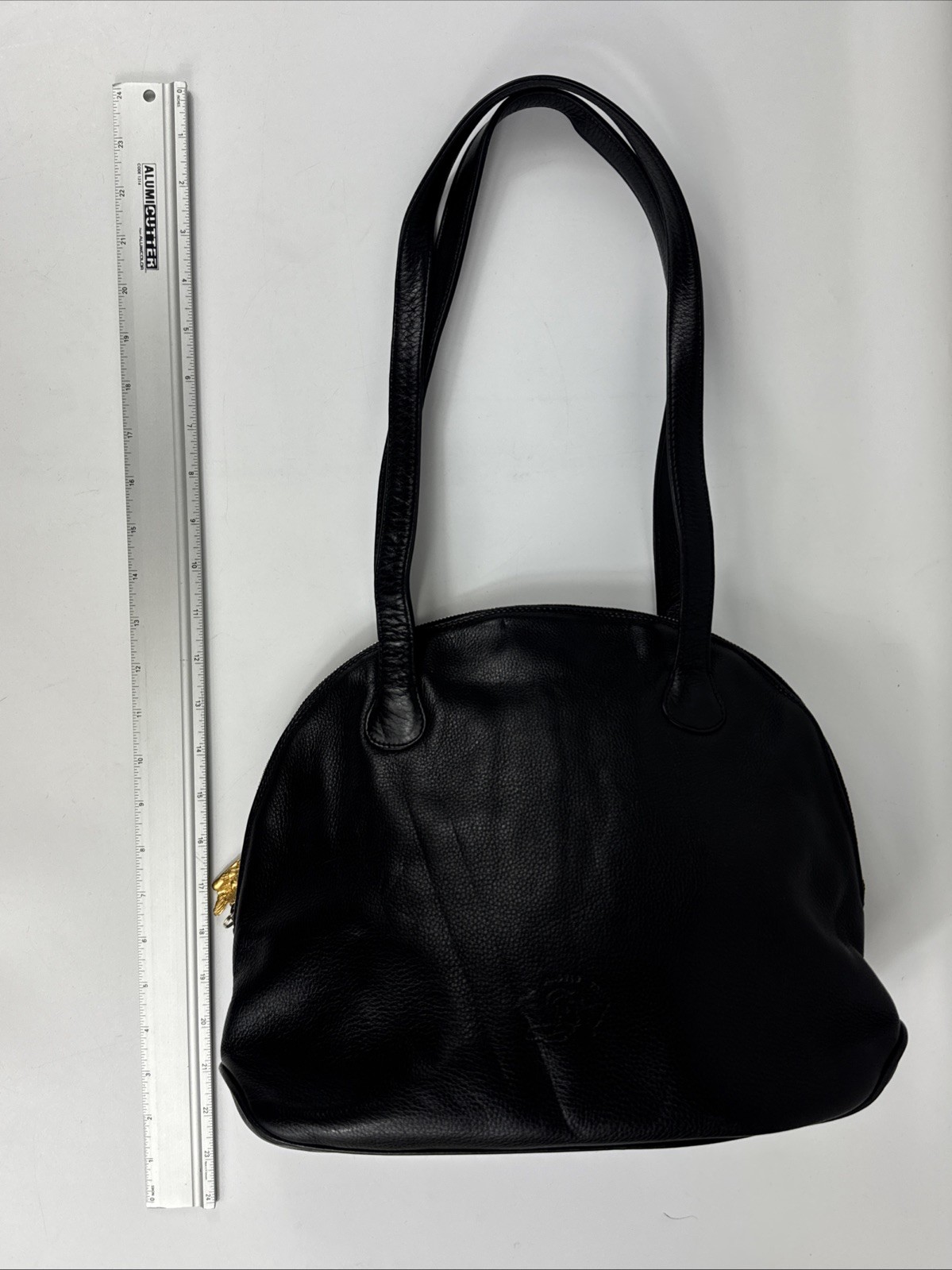 Comtesse When Angels Travel Kelly Bag 14.5″ X 11″ Black