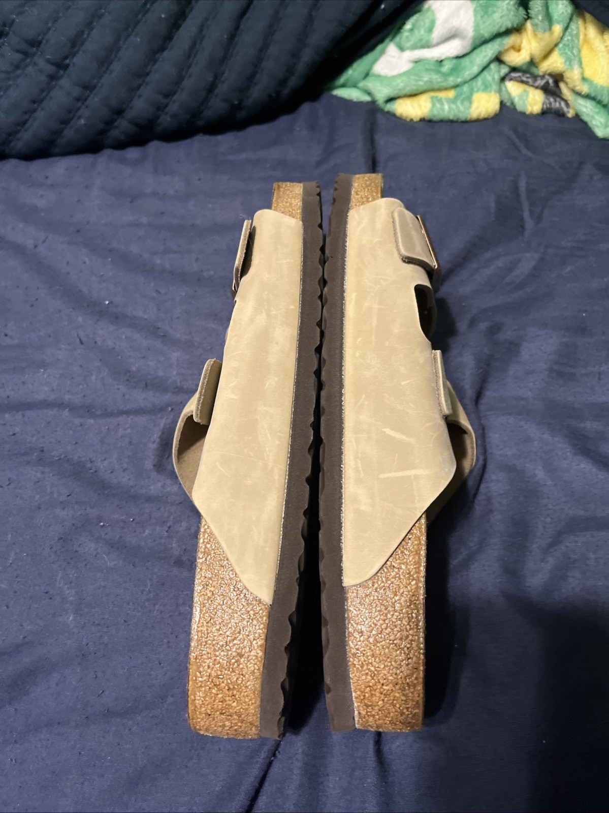 Birkenstock Arizona Soft Footbed Suede Taupe EU 46