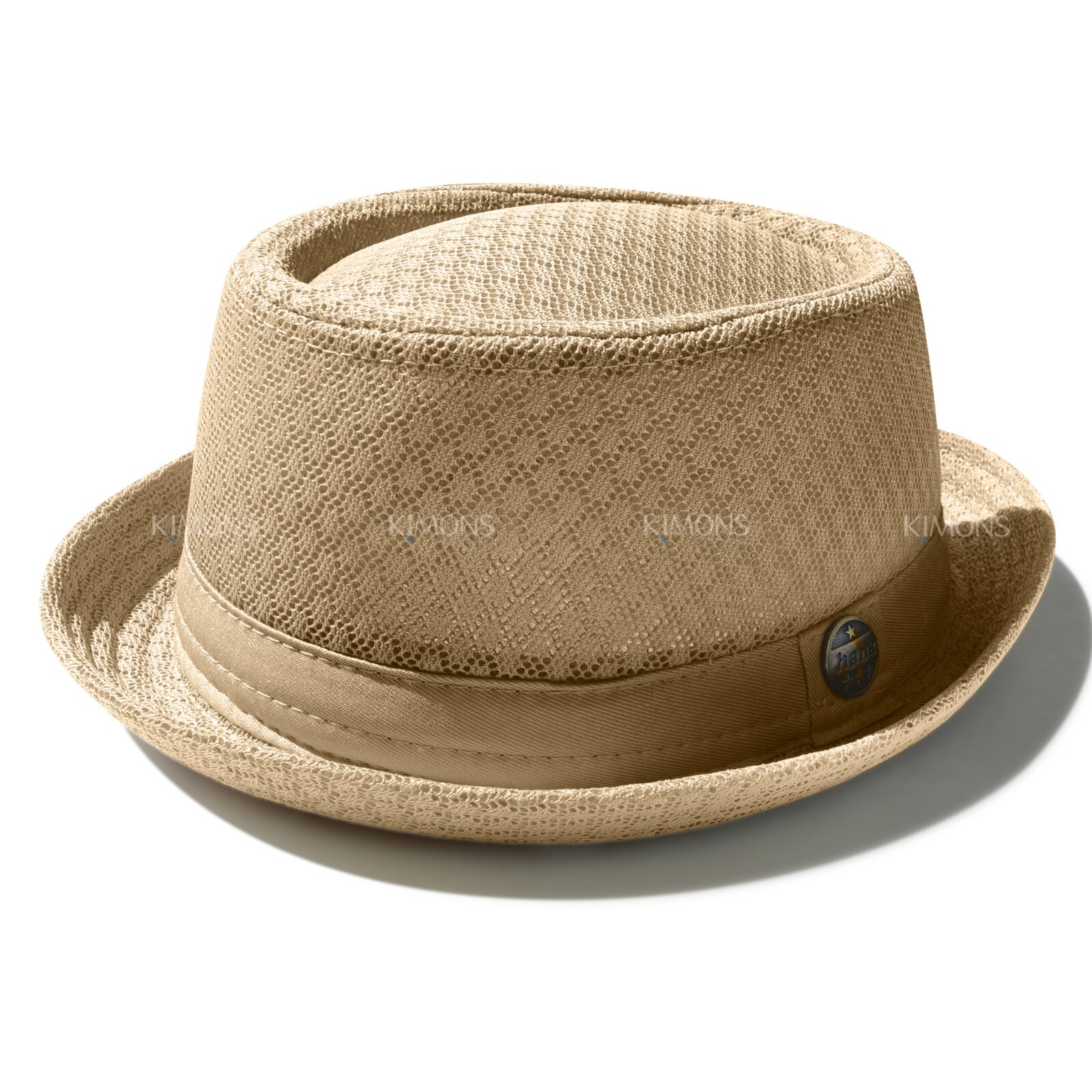 Porkpie Light Weight Mesh Fedora hat Summer Classic Trilby Cuban Beach Sun Cap