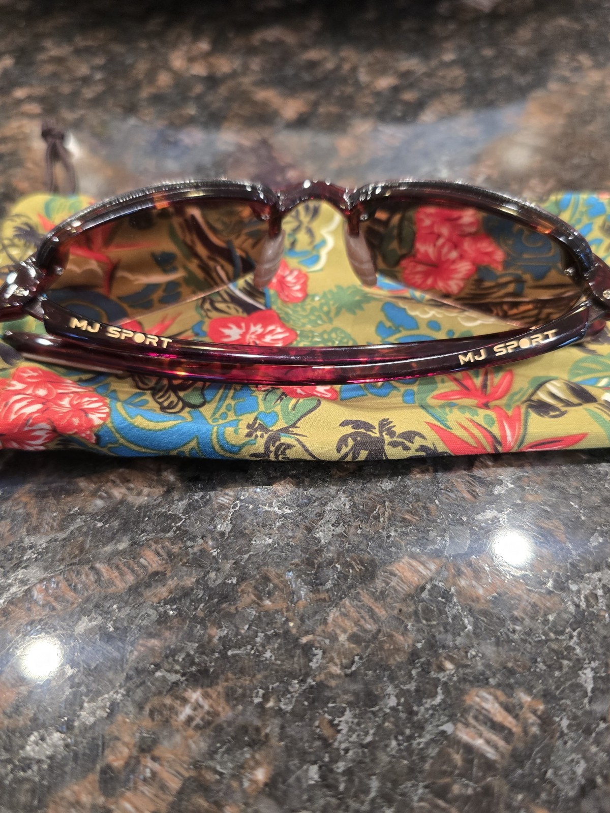 Maui Jim Sandy Beach MJ-408-10 Tortoise Rimless Sunglasses 56-14-130 Japan