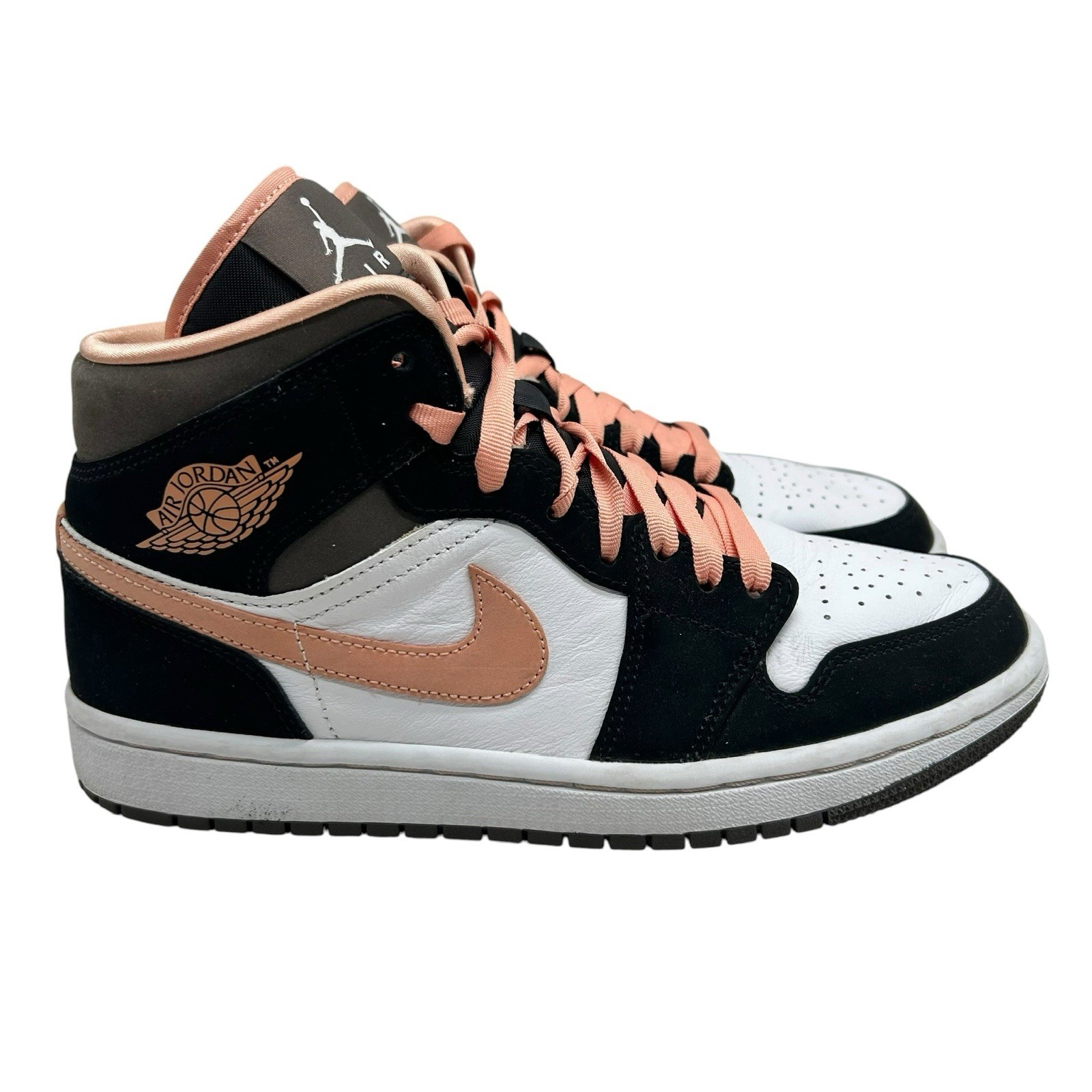 Nike Air Jordan 1 Mid SE Peach Mocha Women’s Size 8.5 Mens Size 7 US DH0210-100