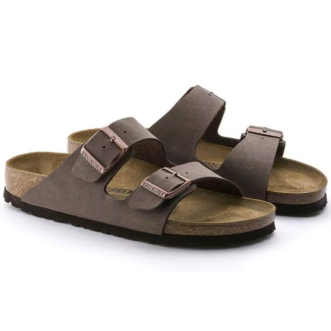 Birkenstock Arizona Mocha Birkibuc Unisex Sandals Size EU 37-45 Narrow/Wide