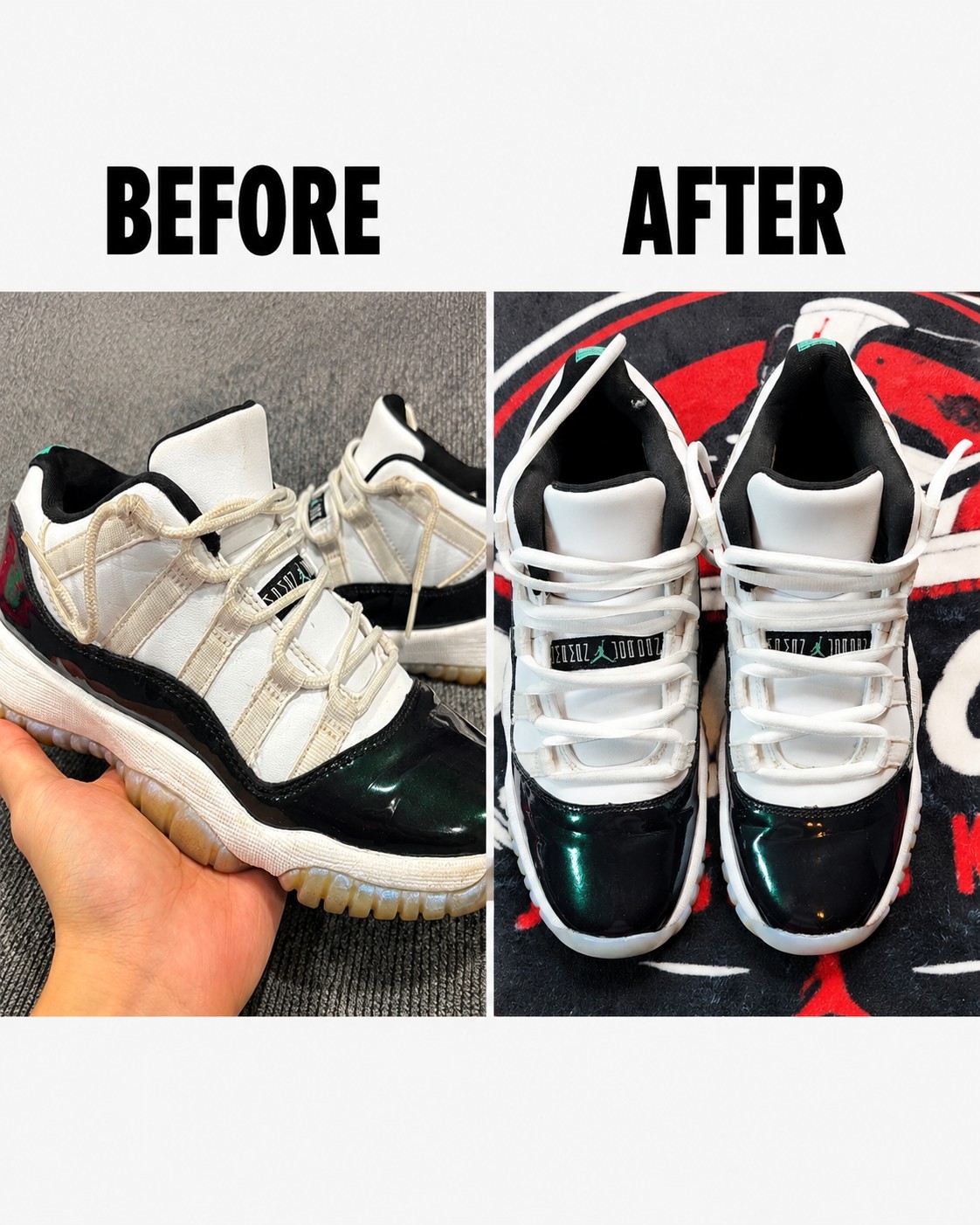 Air Jordan 11 Retro Low Emerald US 5