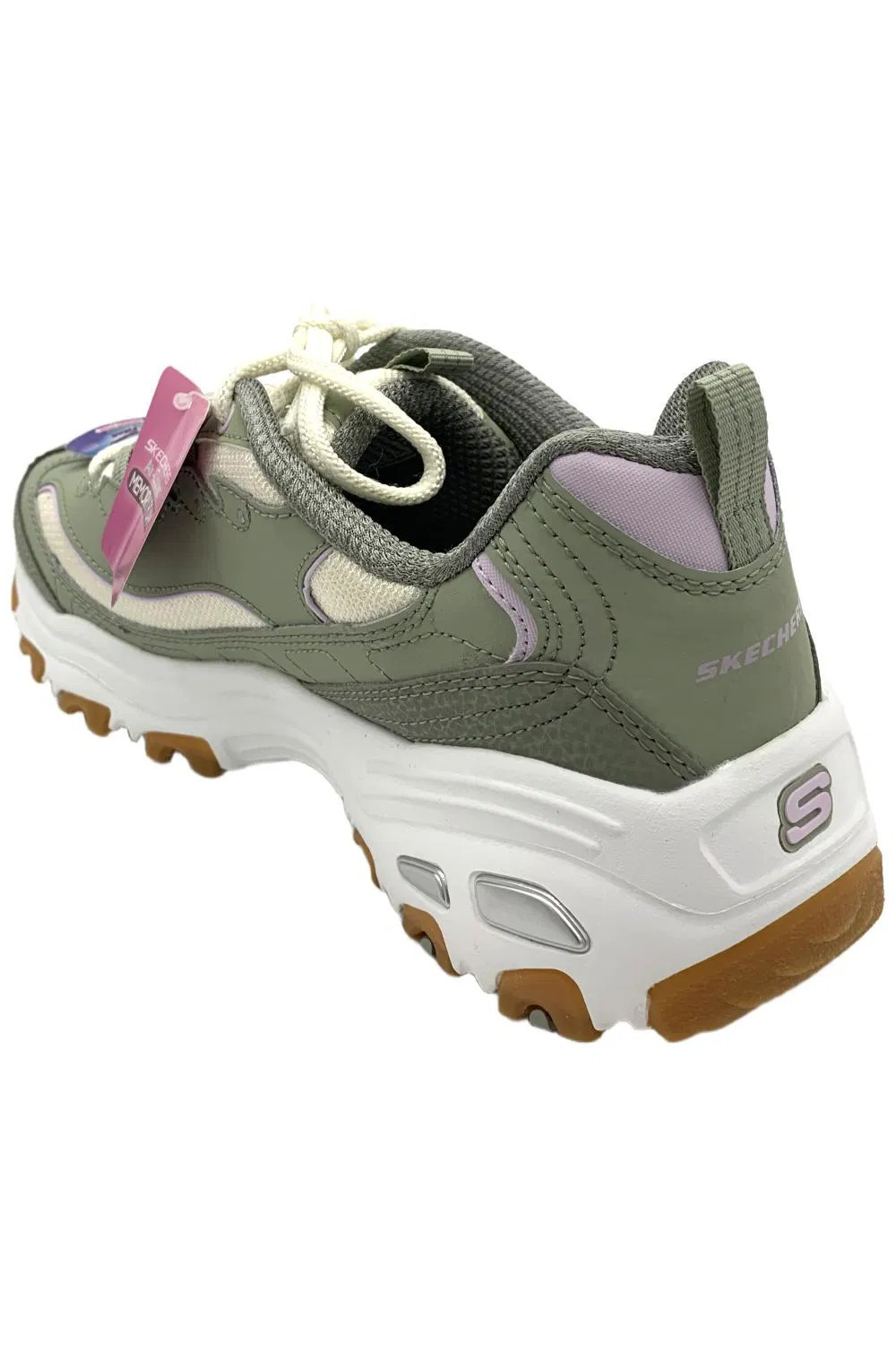 Skechers Women’s D’Lites Popular Vote Sneakers Green/Multi