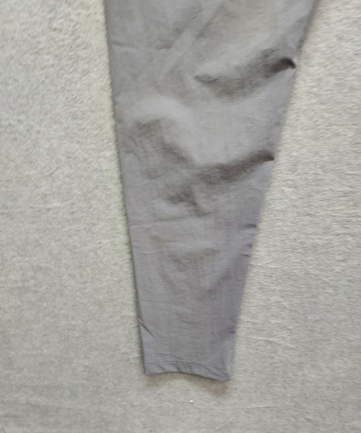 BoohooMan Men Cargo Pants M Gray Tapered Leg Drawstring Lined Mid Rise Casual