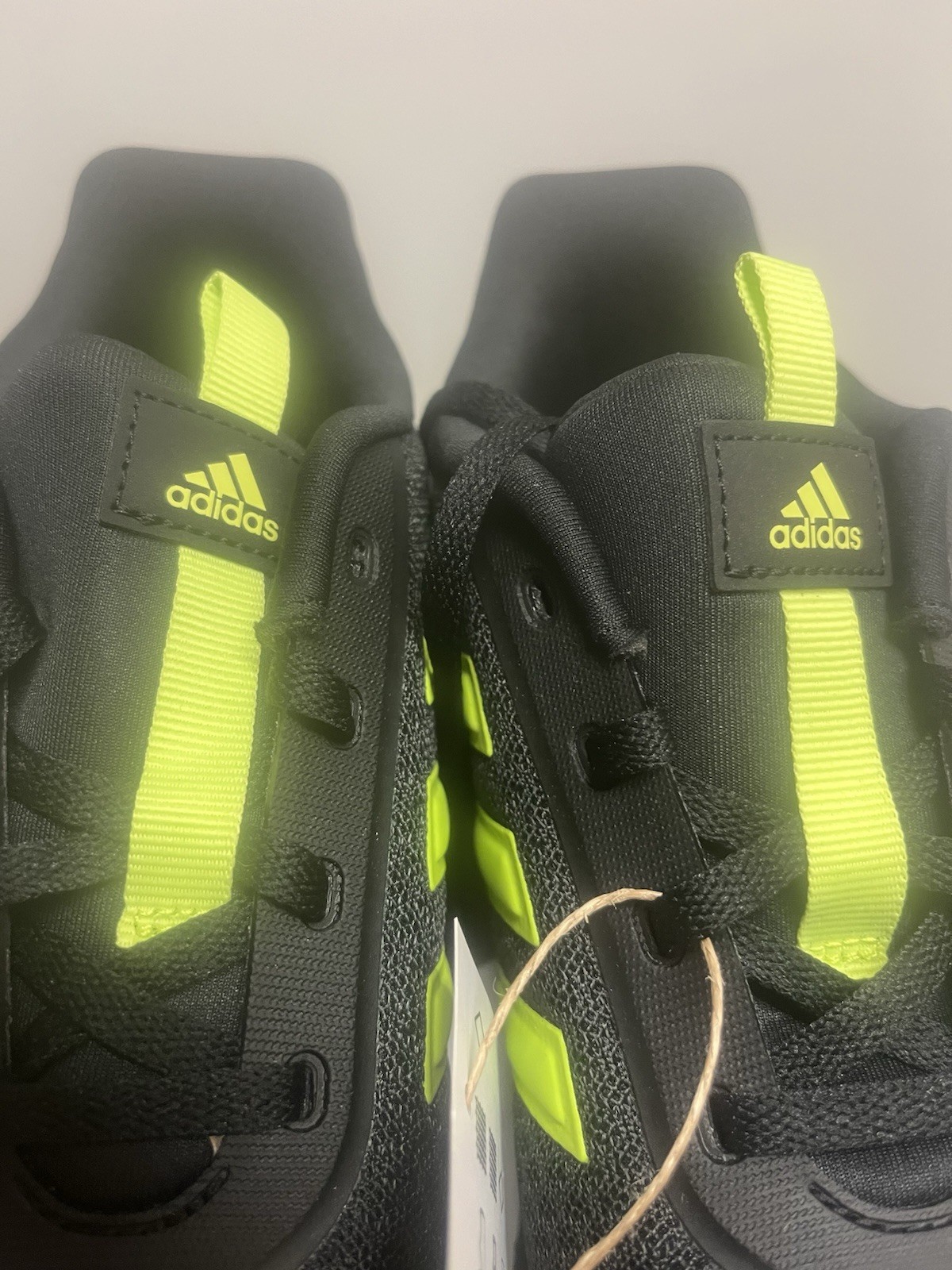 adidas X_PLRPATH KJ1817 Breathable Mesh Low Top Lace-Up Sneaker Black/Green