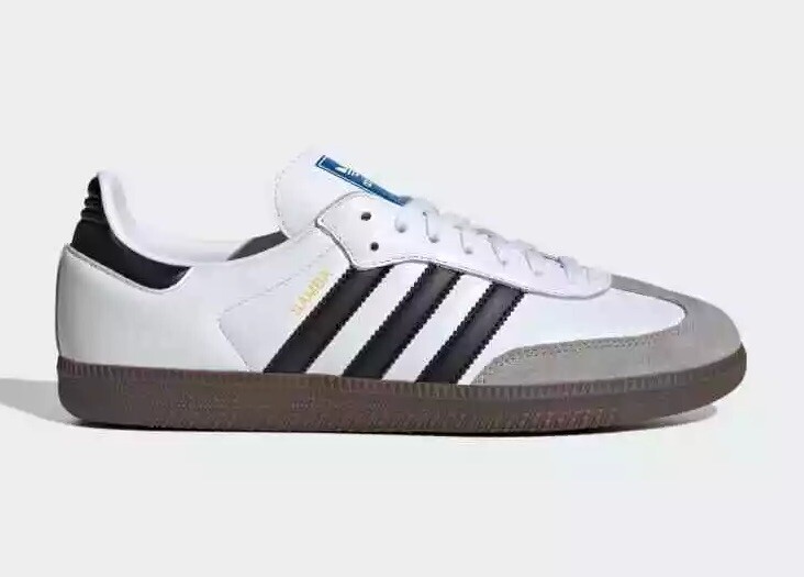 Adidas Samba OG White/Black/Gum Shoes B75806 Fast shipping