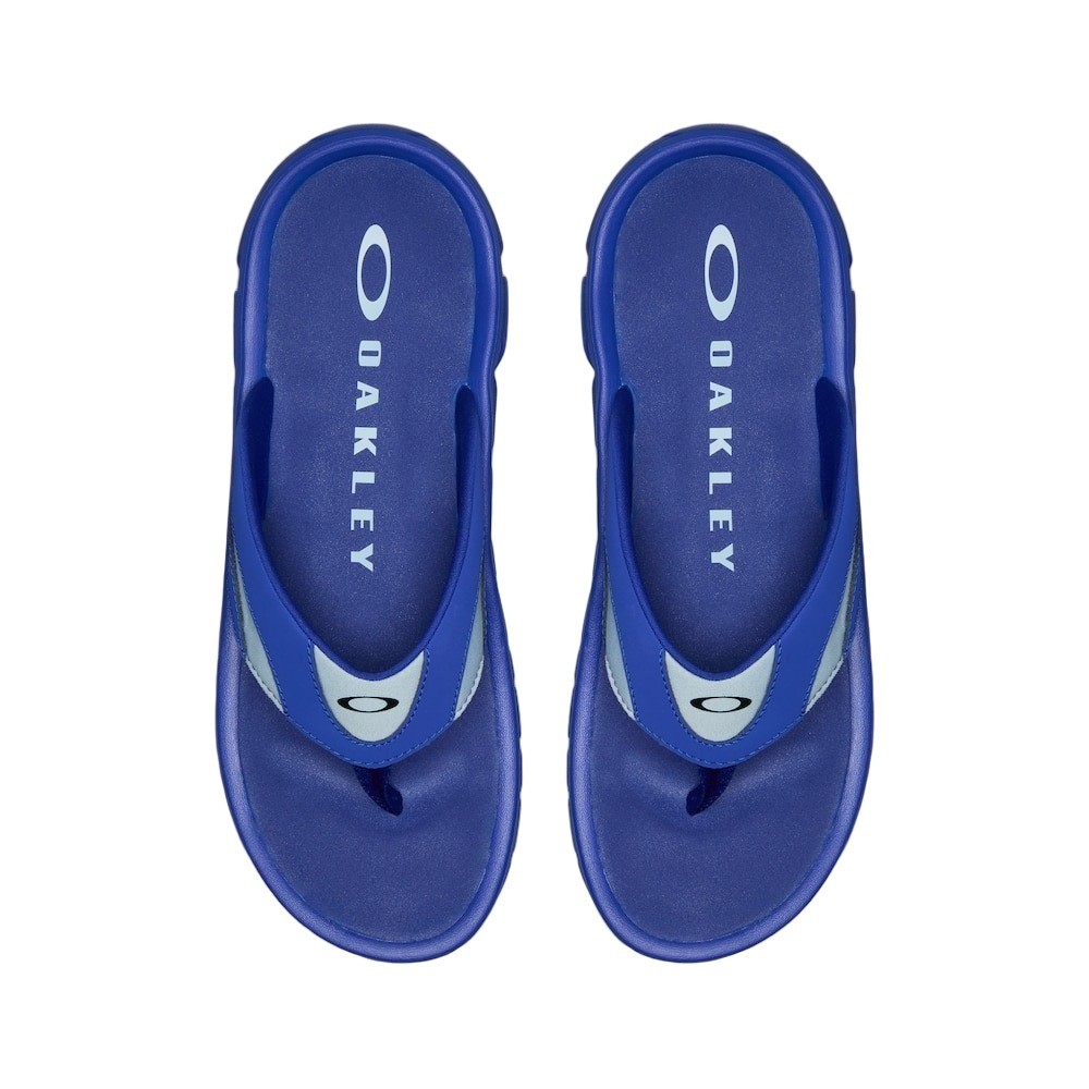 Oakley O-Coil Flip Flop Beach Sandals – FOF100418-670 – Electric Blue – New