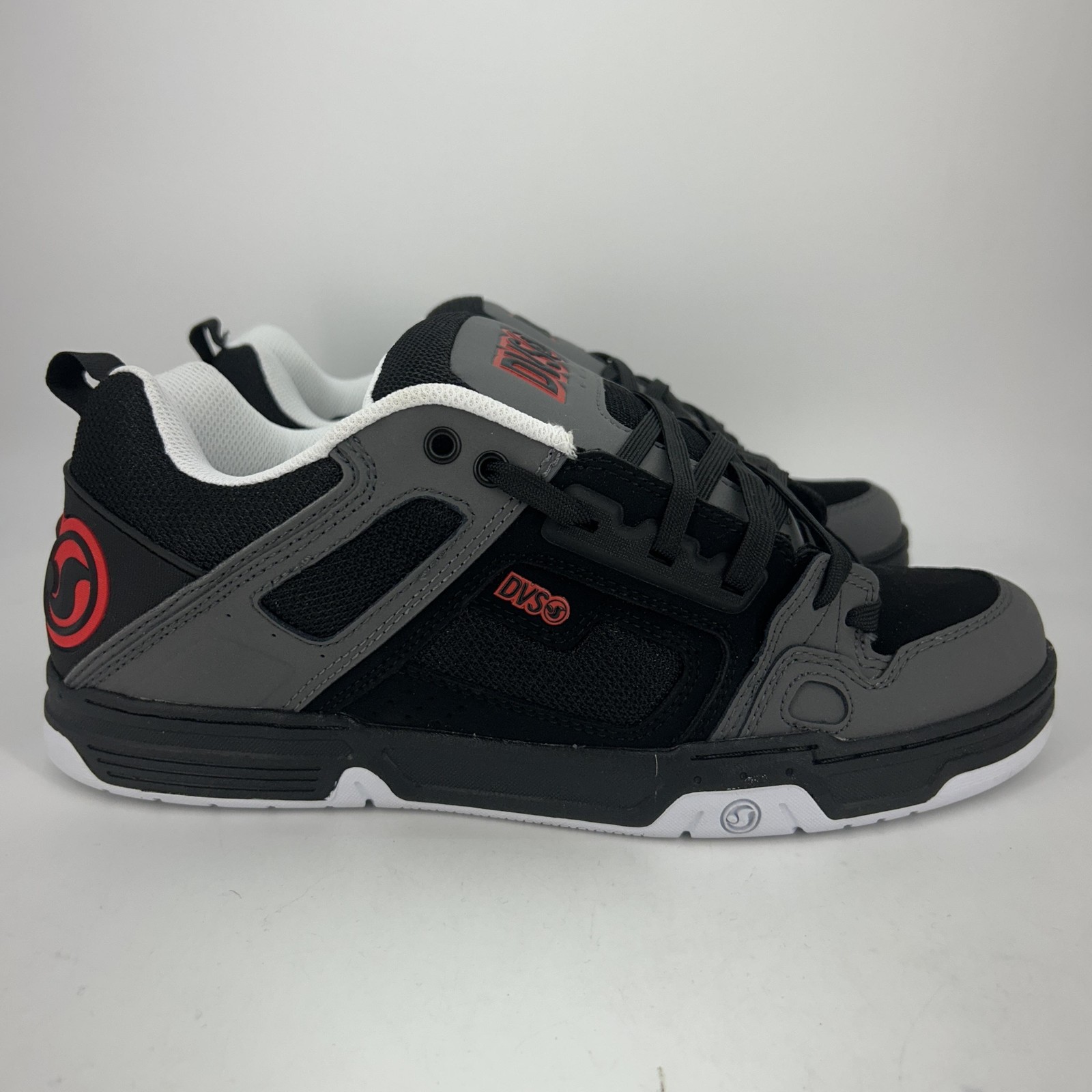DVS Comanche Shoes Mens Size 11.5 Gray Black Skateboarding Sneakers DVF0000029