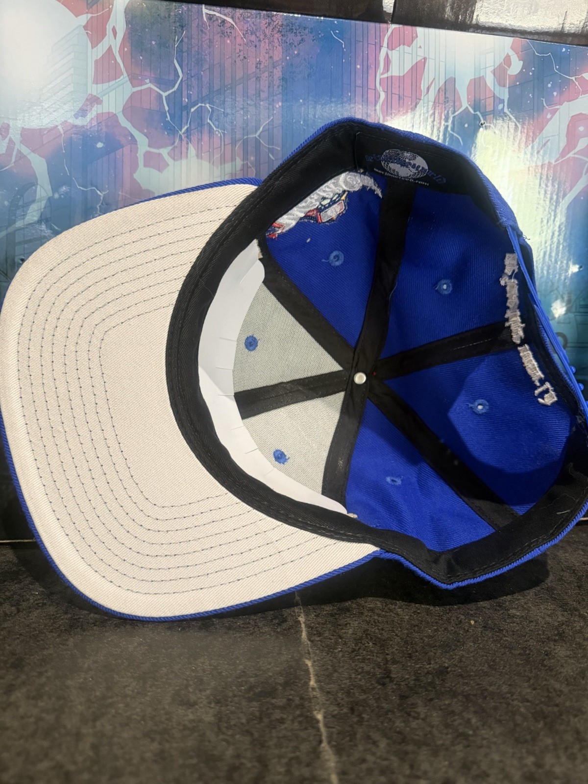 Los Angeles Dodgers New Snapback Hat Upside Down LA Seizethewxrld Brand