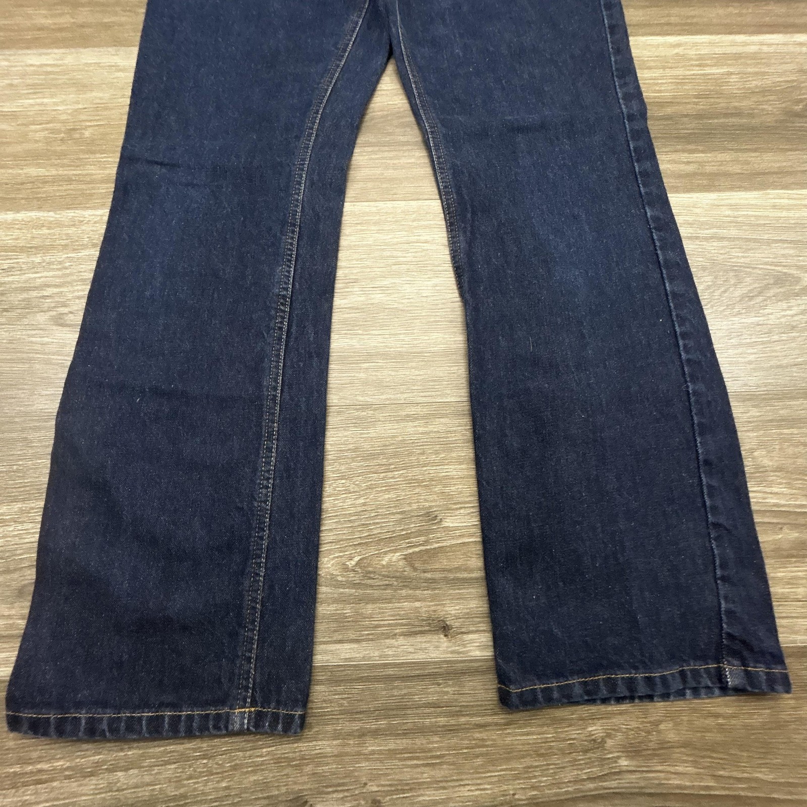 Vintage Gap Bootcut Jeans Womens 6 28×30 Dark Wash Blue Denim Made USA Western