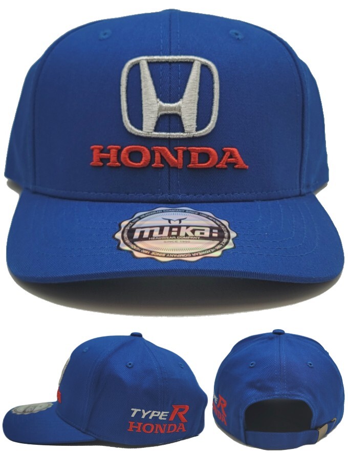 Honda New MUKA Type R Car Japanese Cars Black Era Strapback Hat Cap