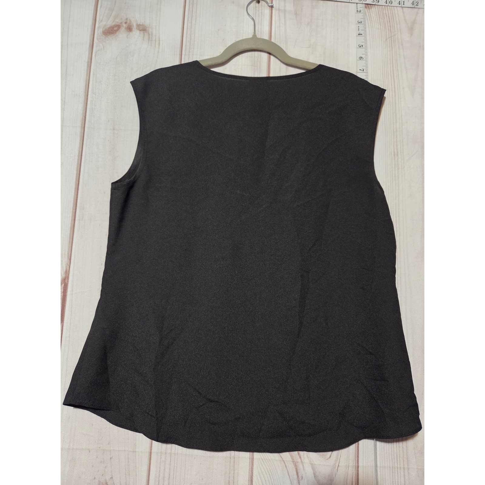 Covington Black Sleeveless Studded Top Women’s Size L G