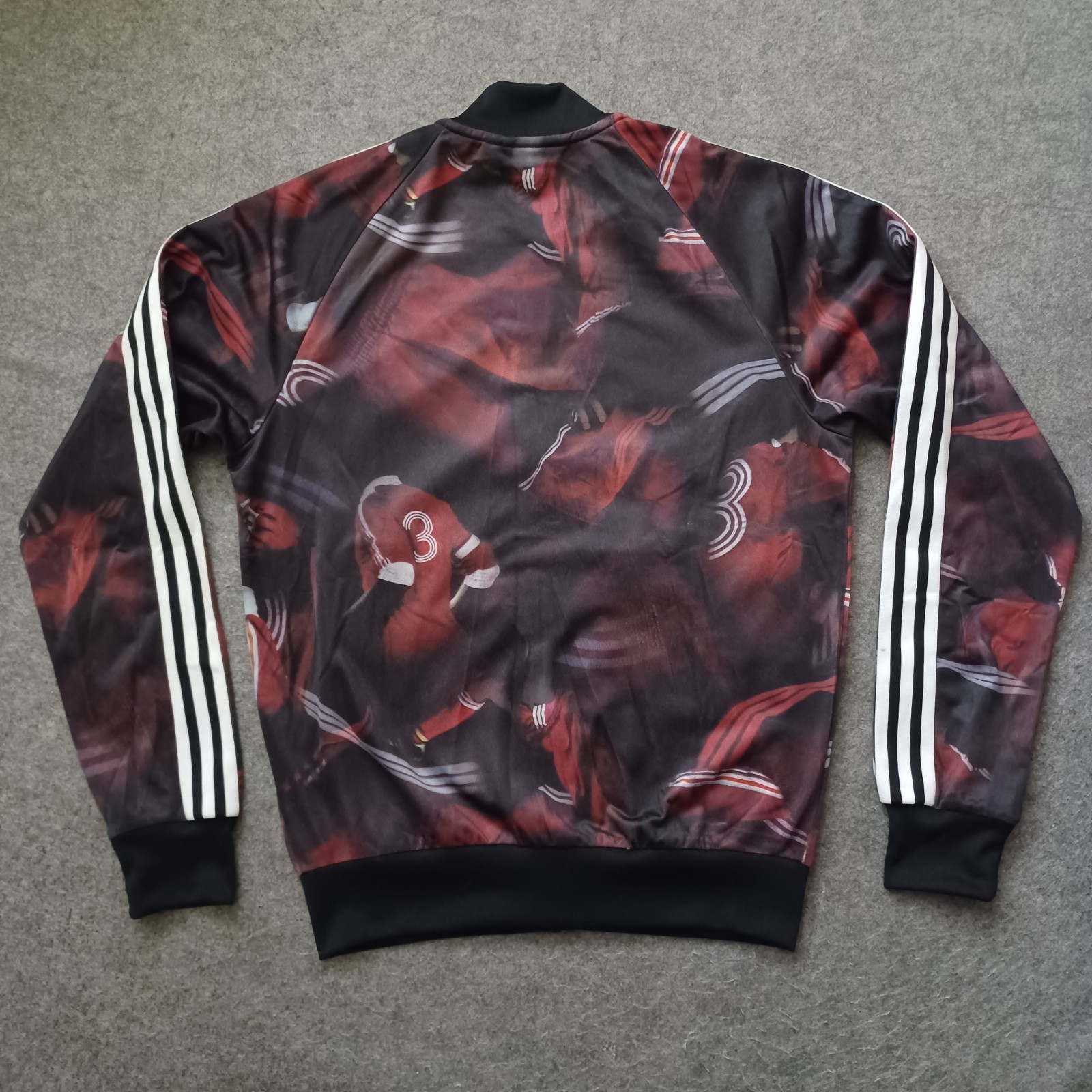 Adidas Originals Track Jacket Mens M Trefoil Firebird Beckenbauer #3 Der Kaiser