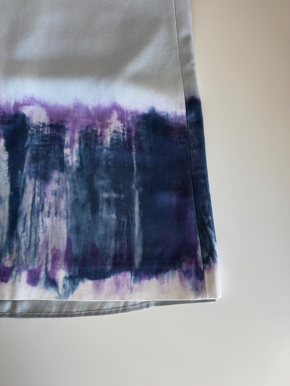 Alberta Ferretti Resort 2013 Sleeveless Safari Tie-Dye Pullover Dress US Size 4