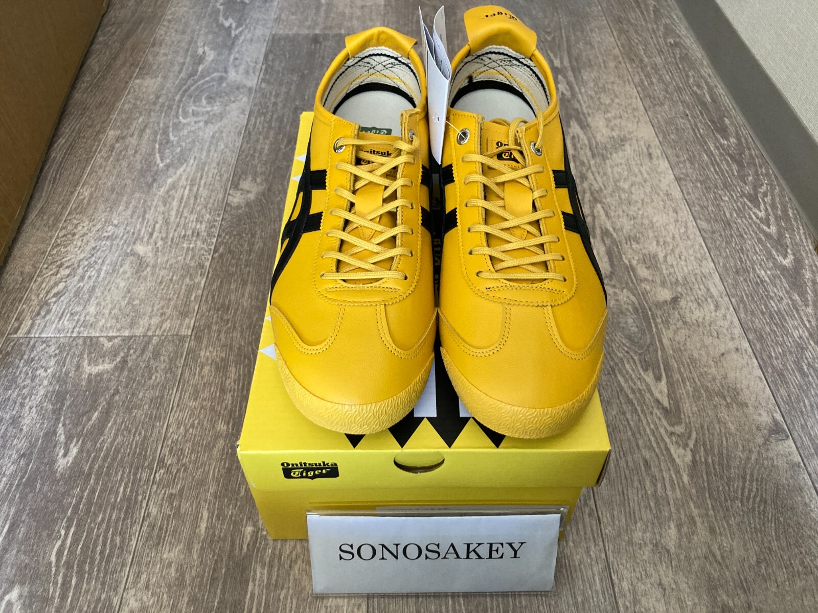 Onitsuka Tiger MEXICO 66 SD 1183A872 752 YELLOW/BLACK New in Box