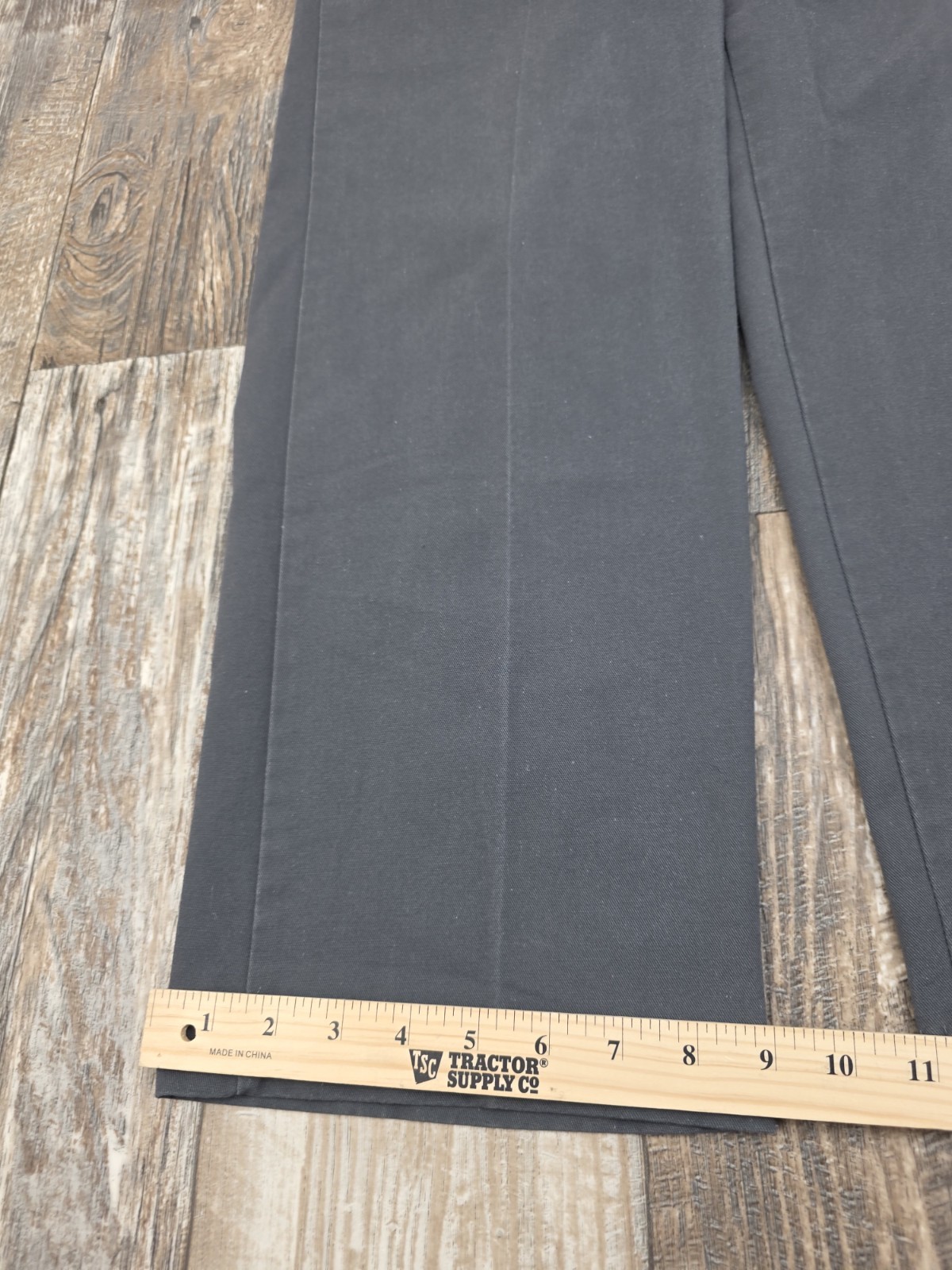 Red Kap Men’s Stain Resistant, Flat Front Work Pants, Charcoal 32×31