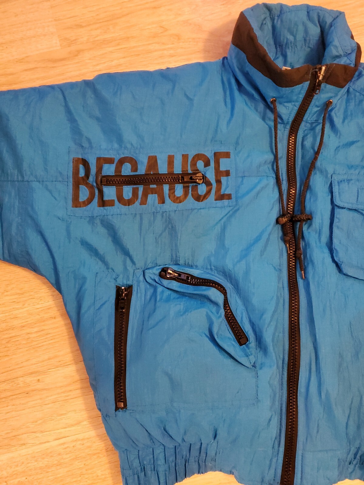 Adult M Jonathan Stone Glacier Shield Feather Down Puffer Ski Jacket Teal Vtg