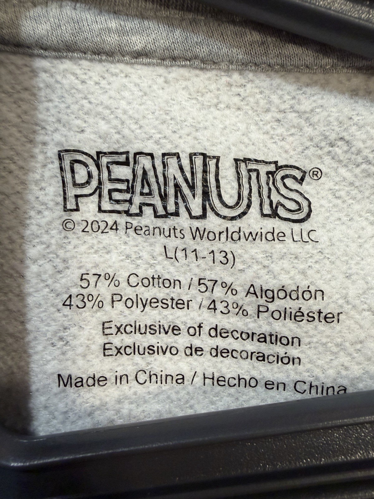 peanuts sweatshirt women
