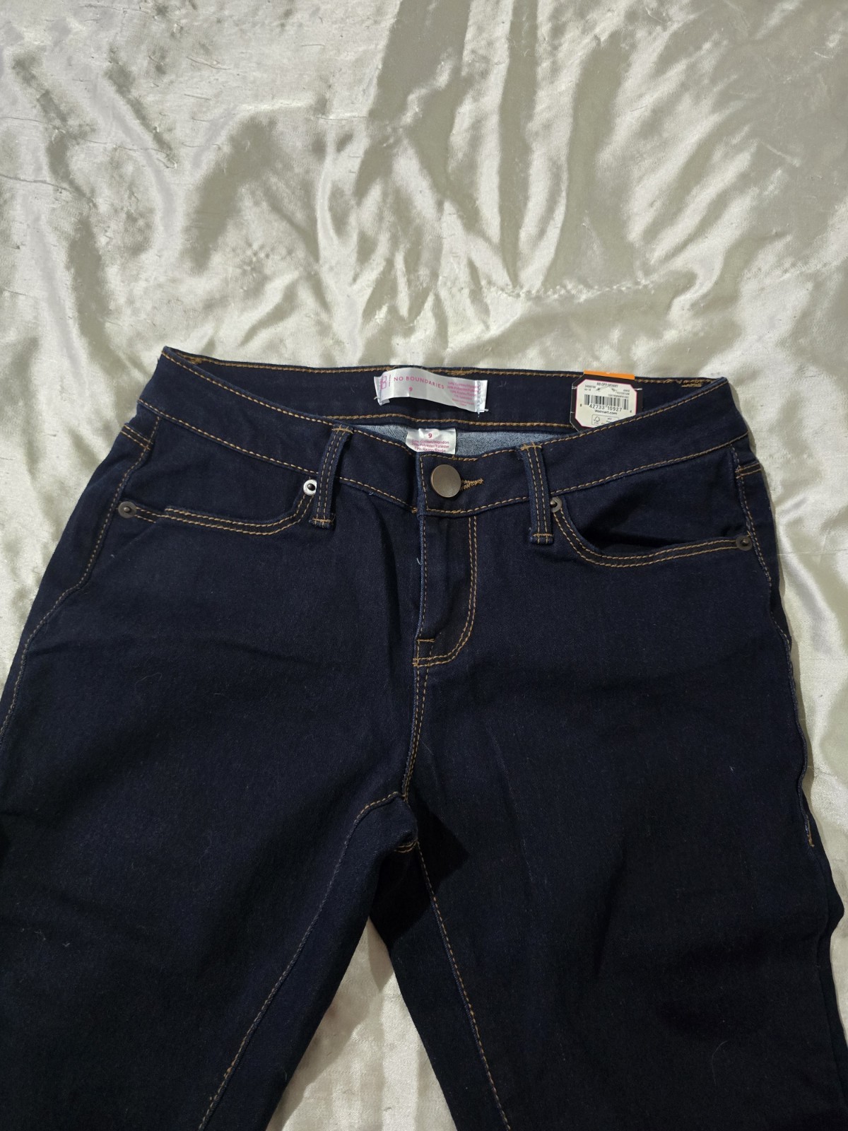NWT No Boundaries OPP Dark Wash Stretchy Skinny Jeans Jeggings Jr’s Size 7 & 9