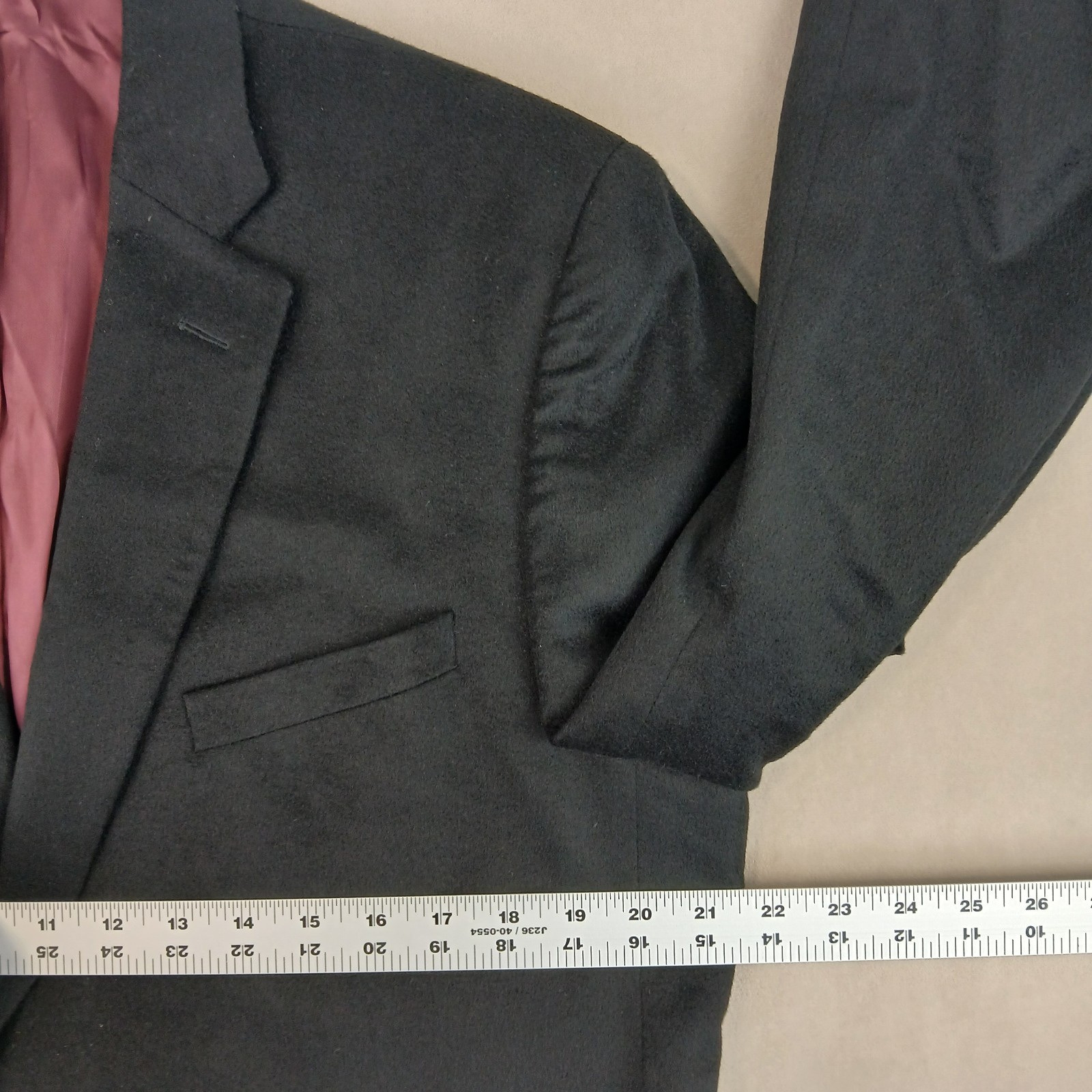 Saks Fifth Lanificio Cerruti 46R Mens Blazer Jacket Cashmere 21×29 **FITS 42R **