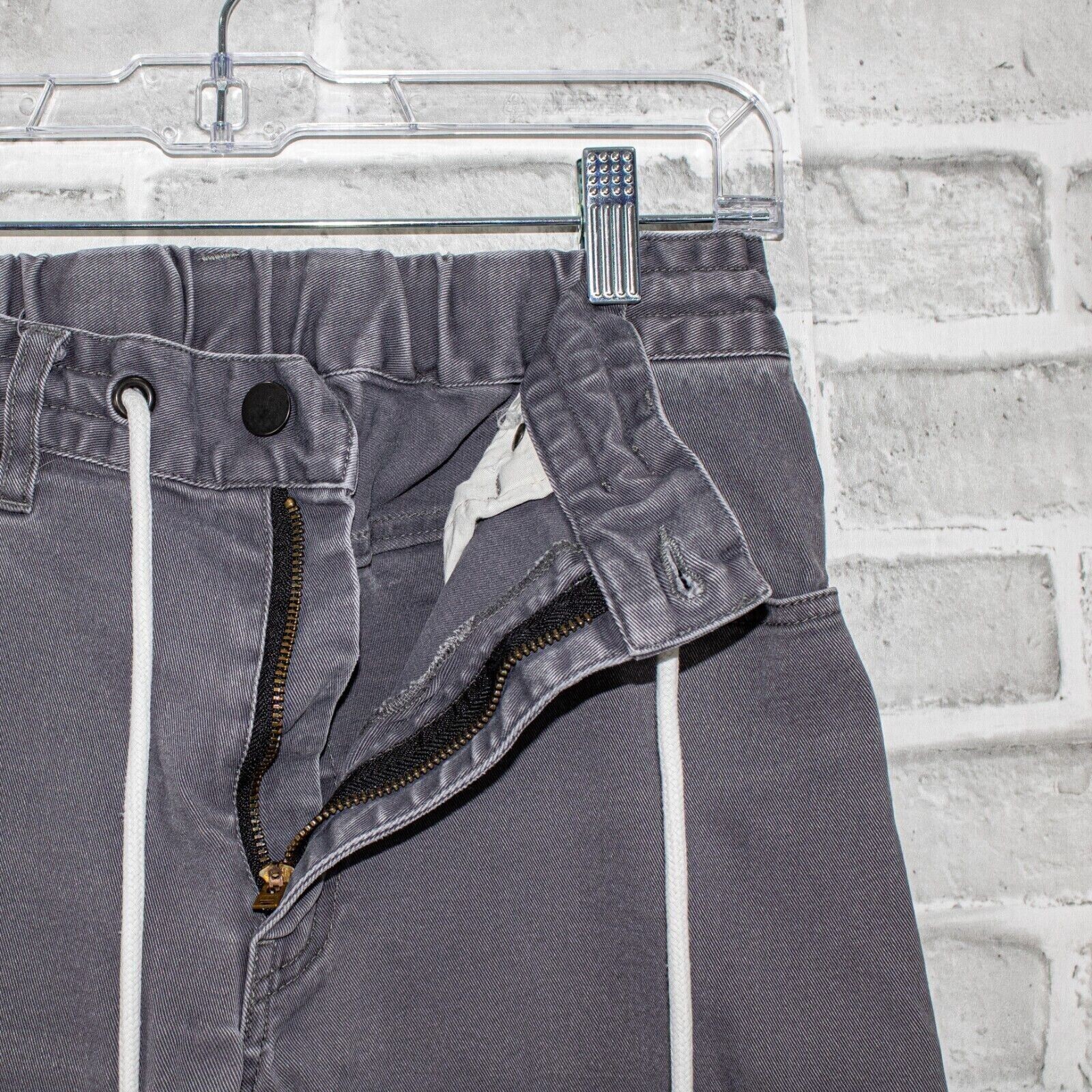 ONES STROKE Tokyo Jogger Pants Drawstring ankle zip Size Small