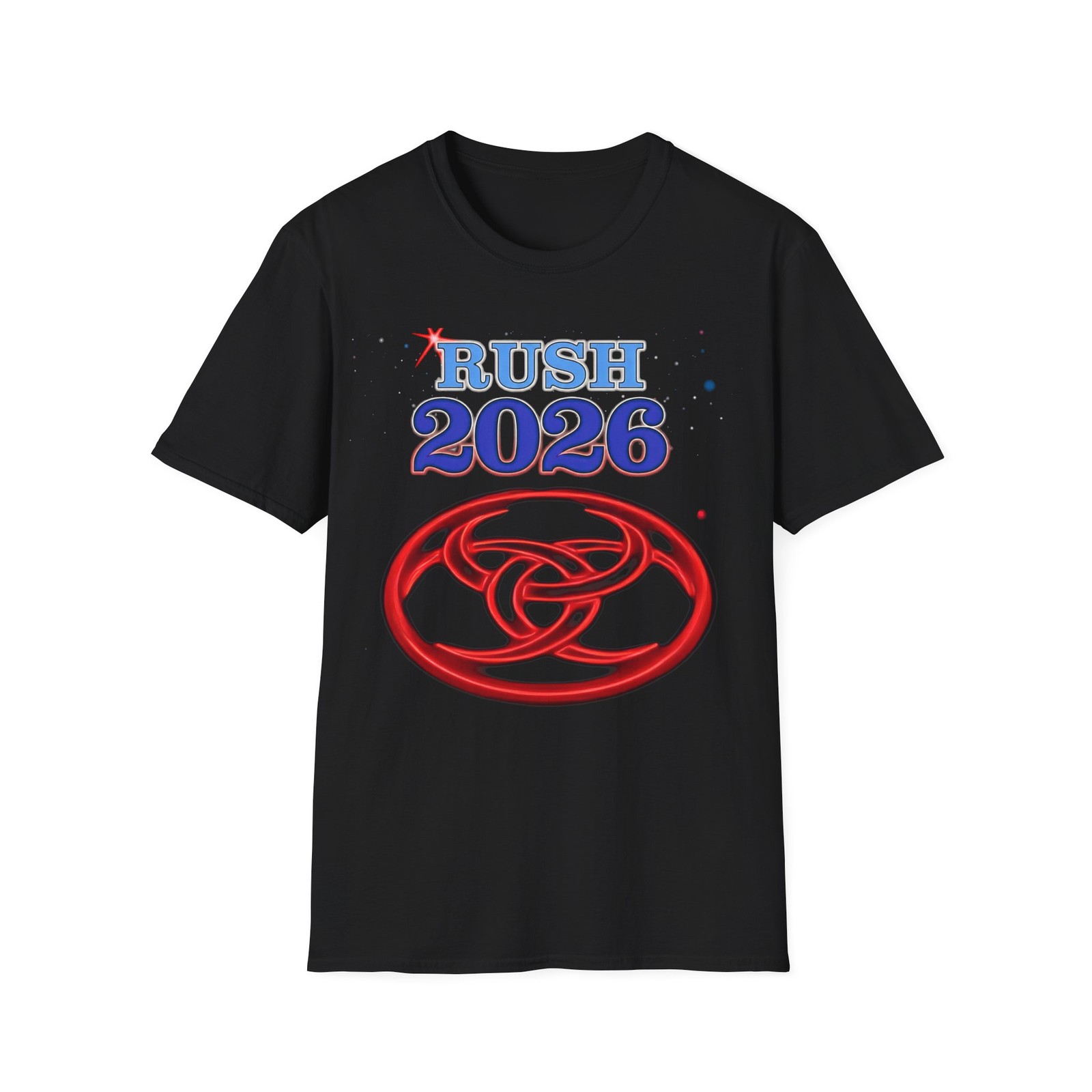 The Wolves rockin Rush Cotton T-Shirt. Rush 2026 tour shirt