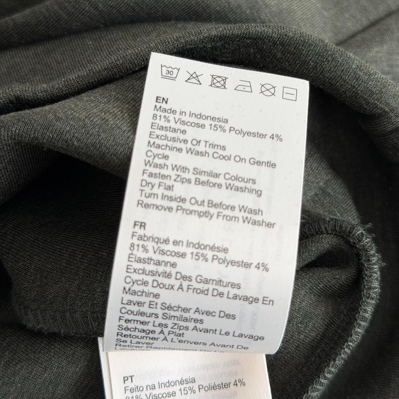 Varley Hawley Half-Zip Sweat in Olive Marl, Size Small