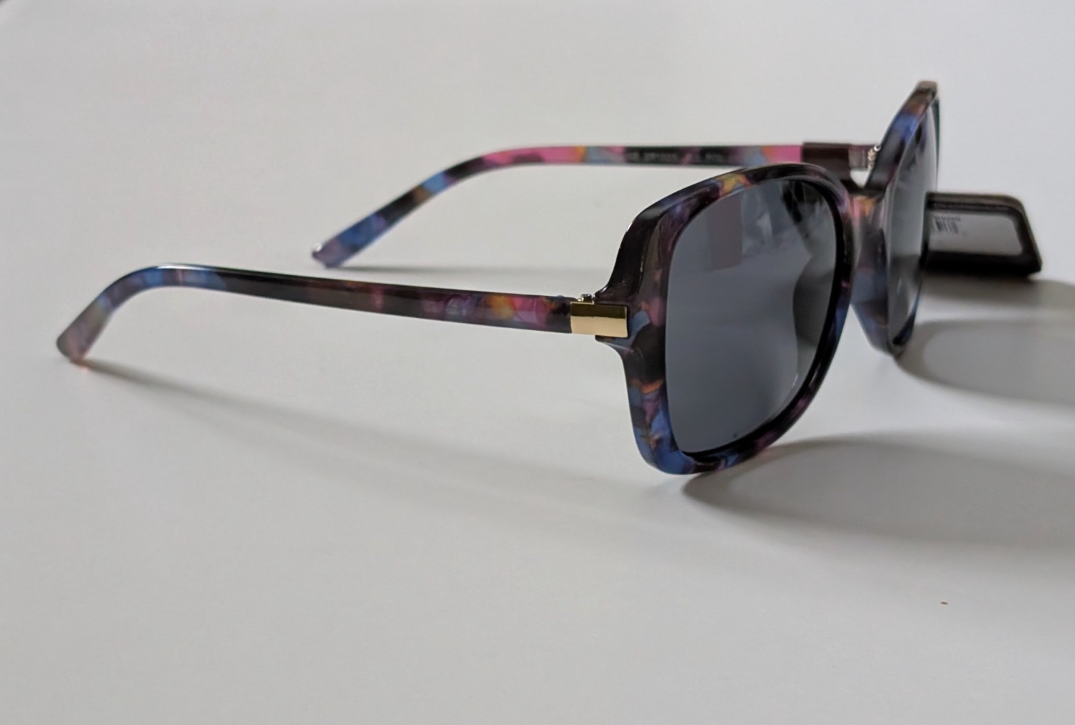 Panama Jack Polarized Sunglasses PJL POL 23 504 MULTI Tones of Blue, Brown Gold