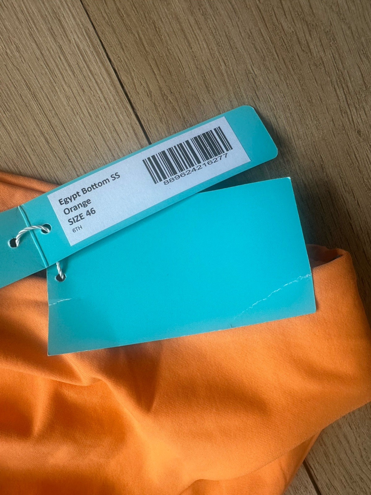 Melissa Odabash Egypt Orange Tie Side Bikini Set Size 42 UK 14 NEW BNWT