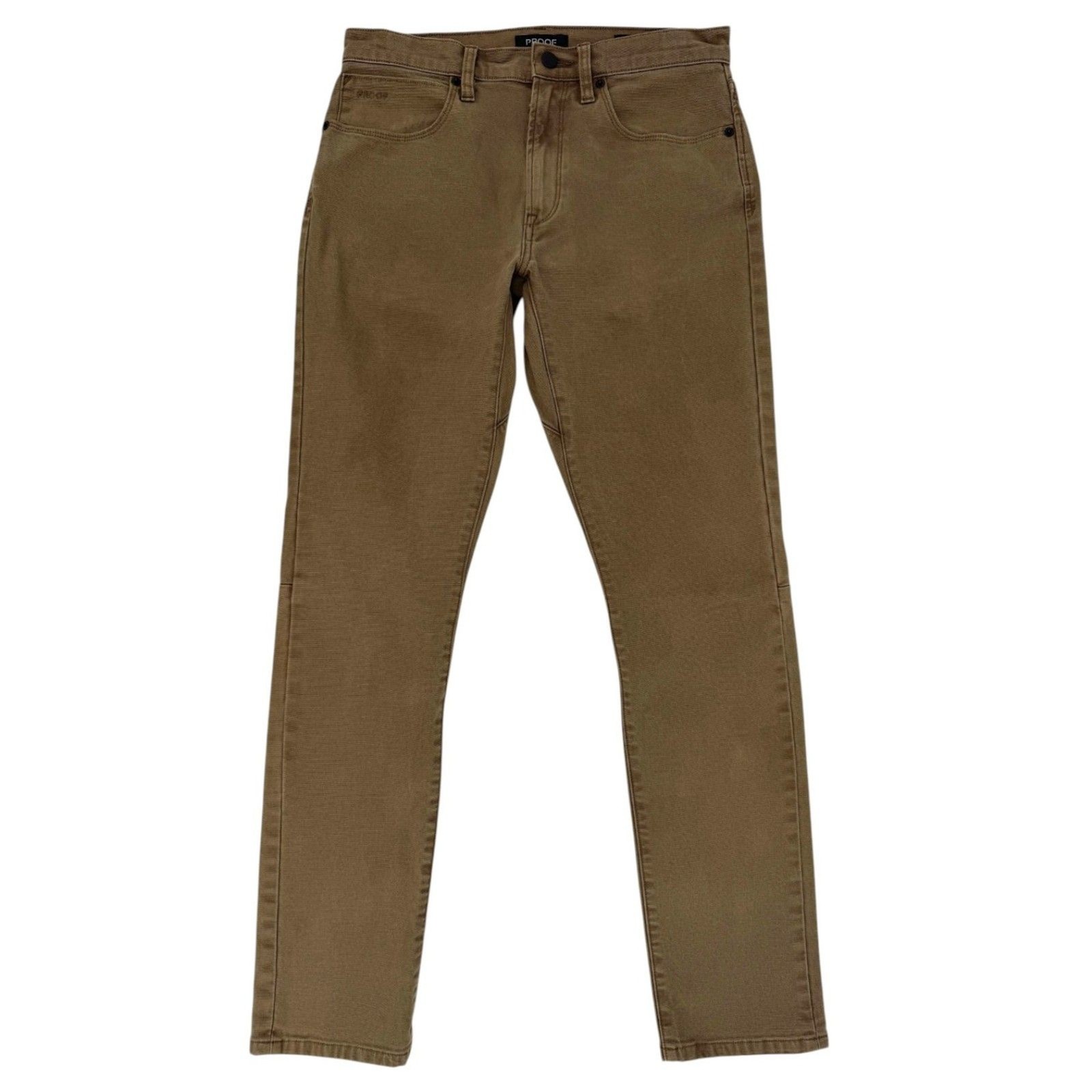 Proof Huckberry Men’s Rover Slim Fit Stretch Canvas Pant Dark Olive 30×32