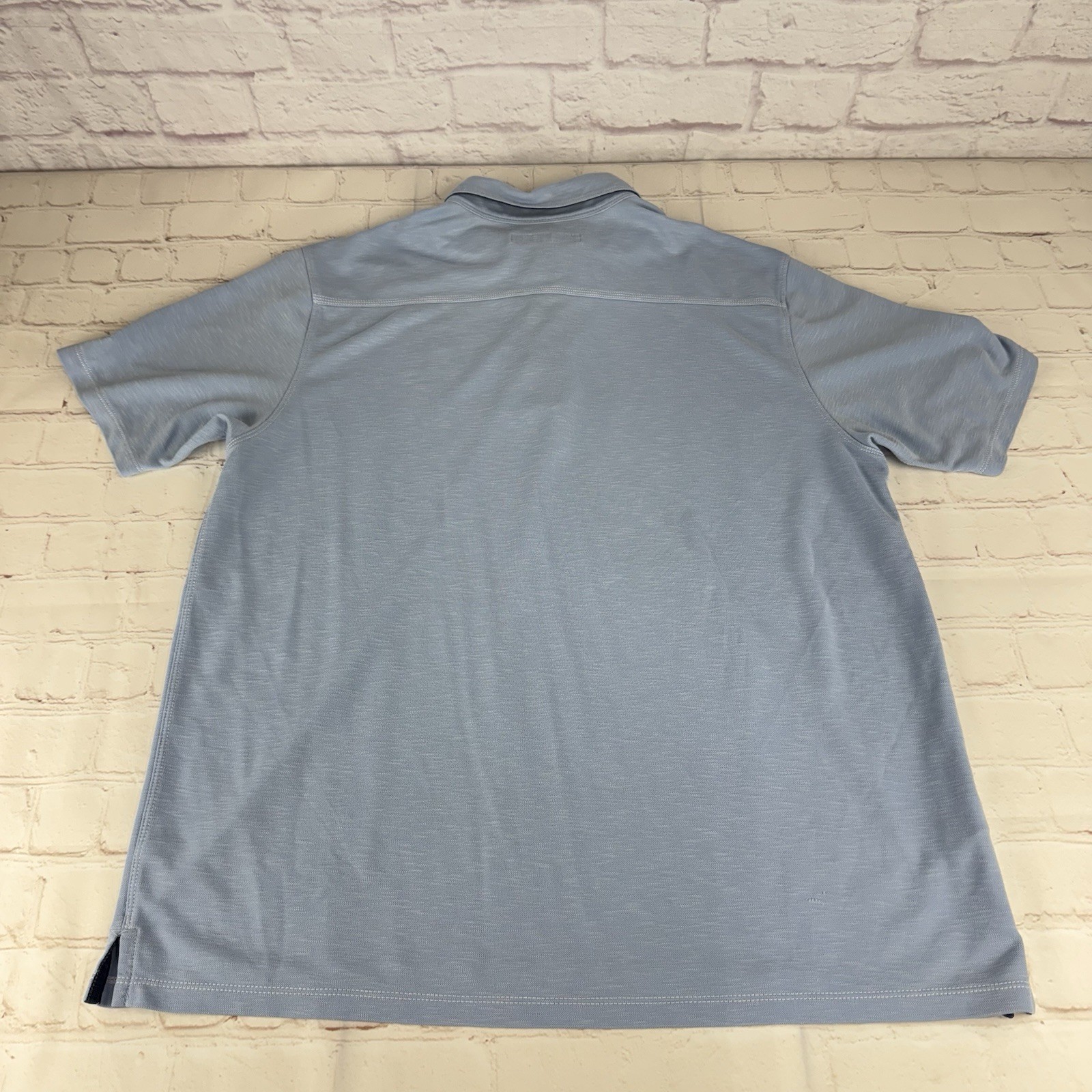 Tommy Bahama Light Blue Modal/Poly Blend Golf Performance Polo Size Men’s XL