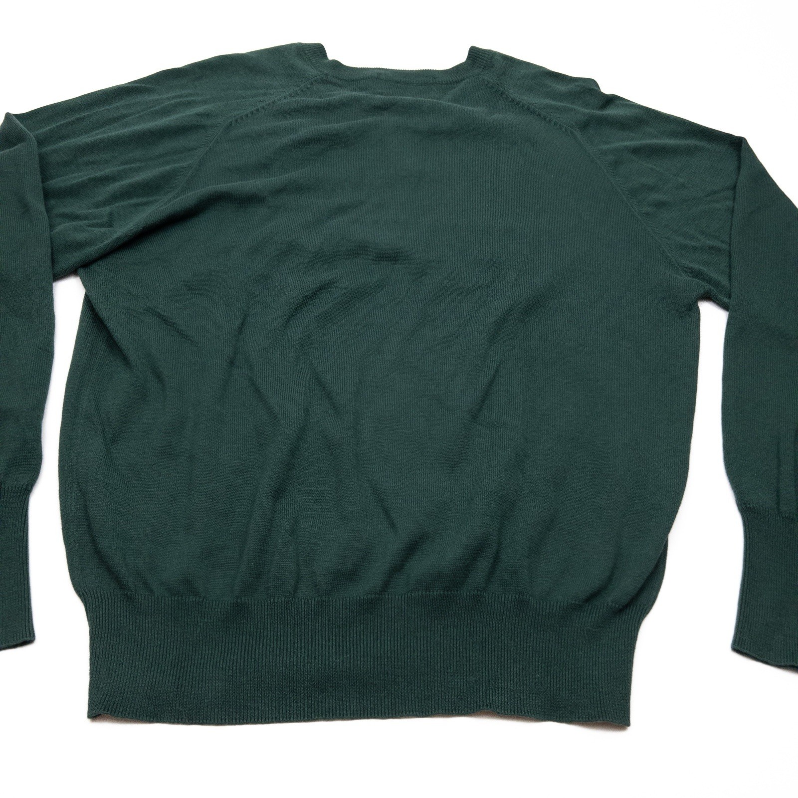 Masters Sweater Mens Medium Hunter Green V-Neck Augusta National Golf Shop Vtg