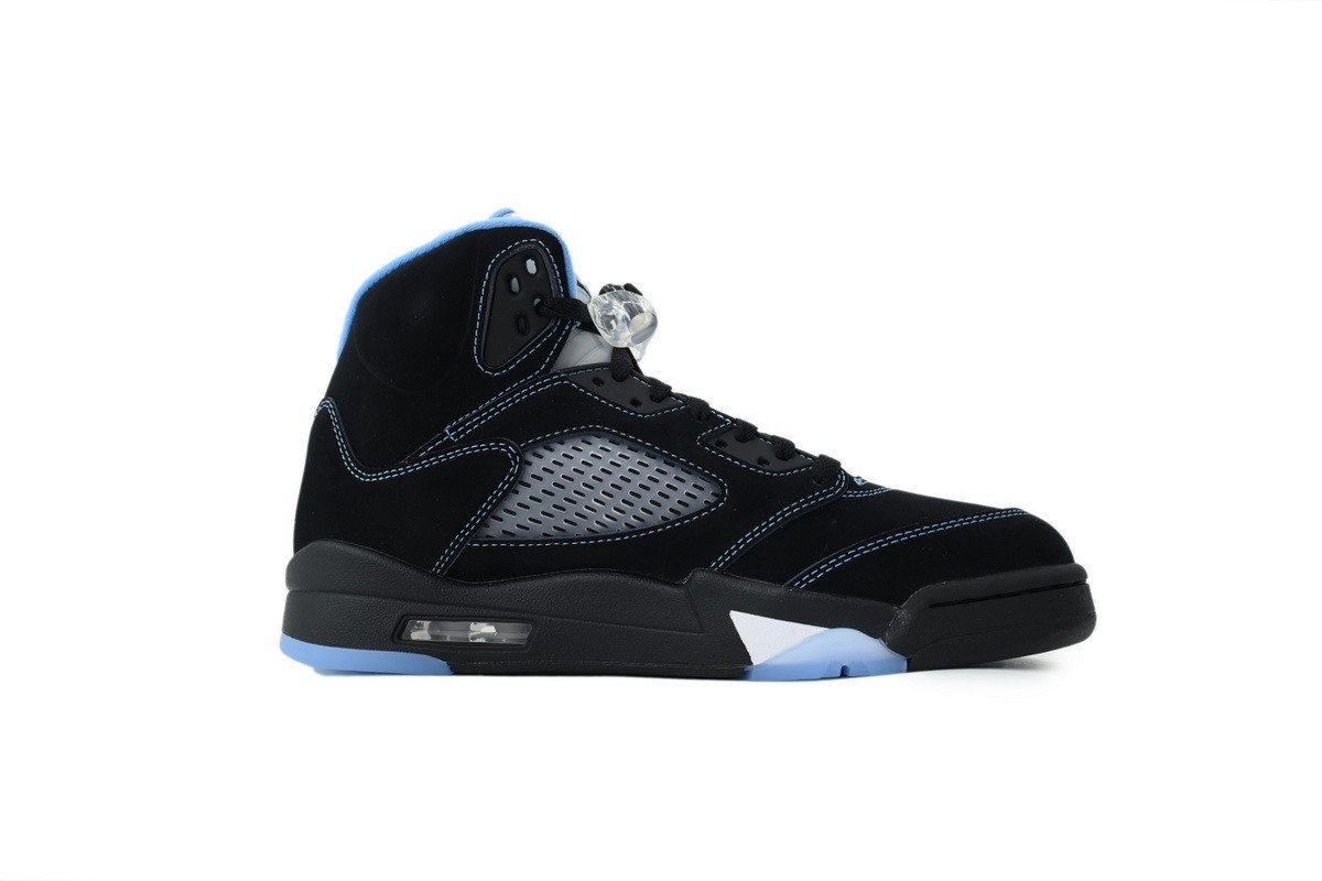 Jordan 5 ‘Black University Blue’ 2026 High Top Baketball Shoes DD0587-008