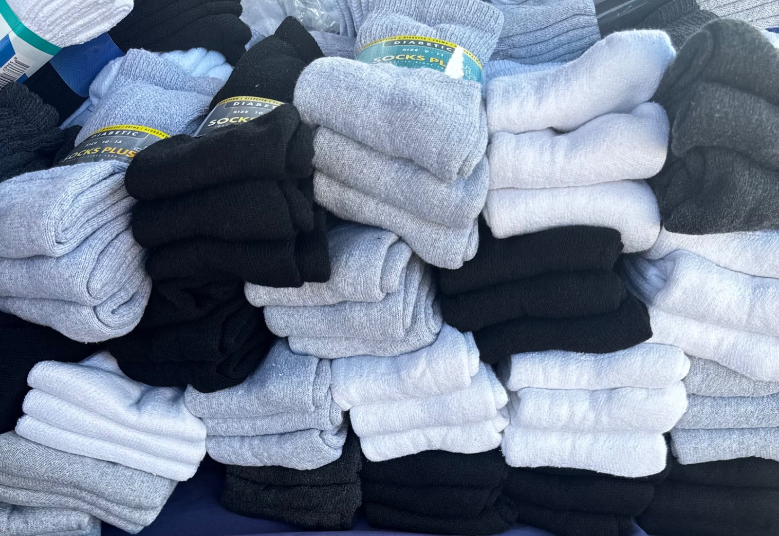 Wholesale Bulk Mens Diabetic Crew Socks Health Circulatory Size 9-11,10-13,13-15