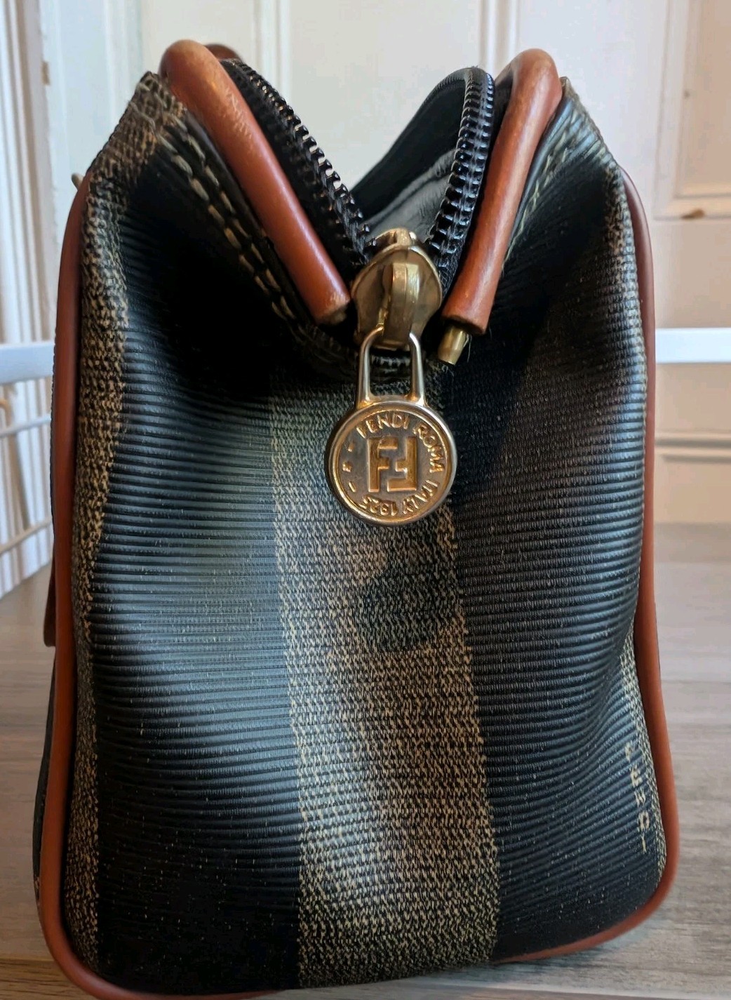 Vintage Fendi Nano Boston/Speedy Bag