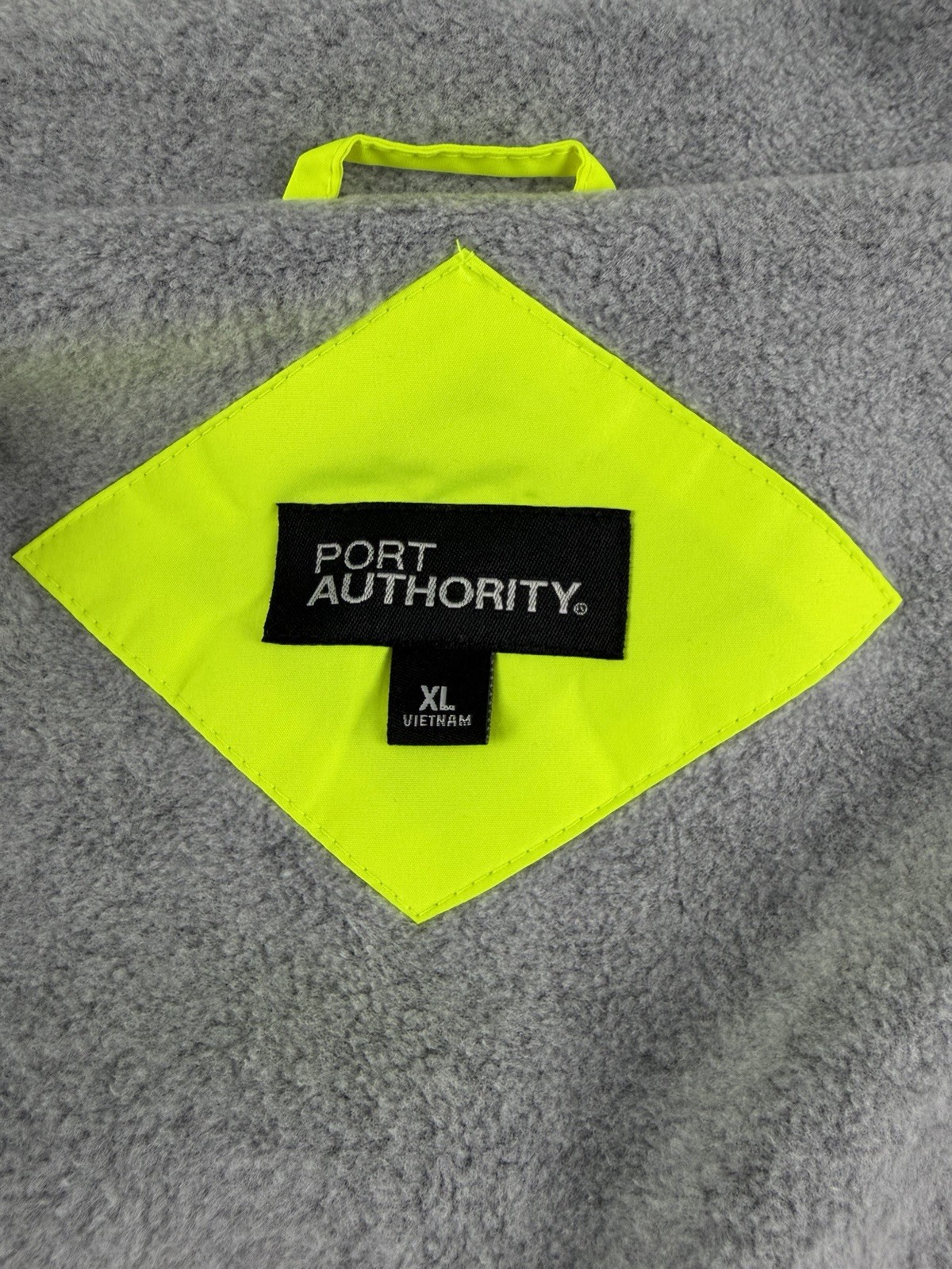 Port Authority SRJ754 Hi Vis Safety Jacket XL Yellow Reflective Insulated Coat