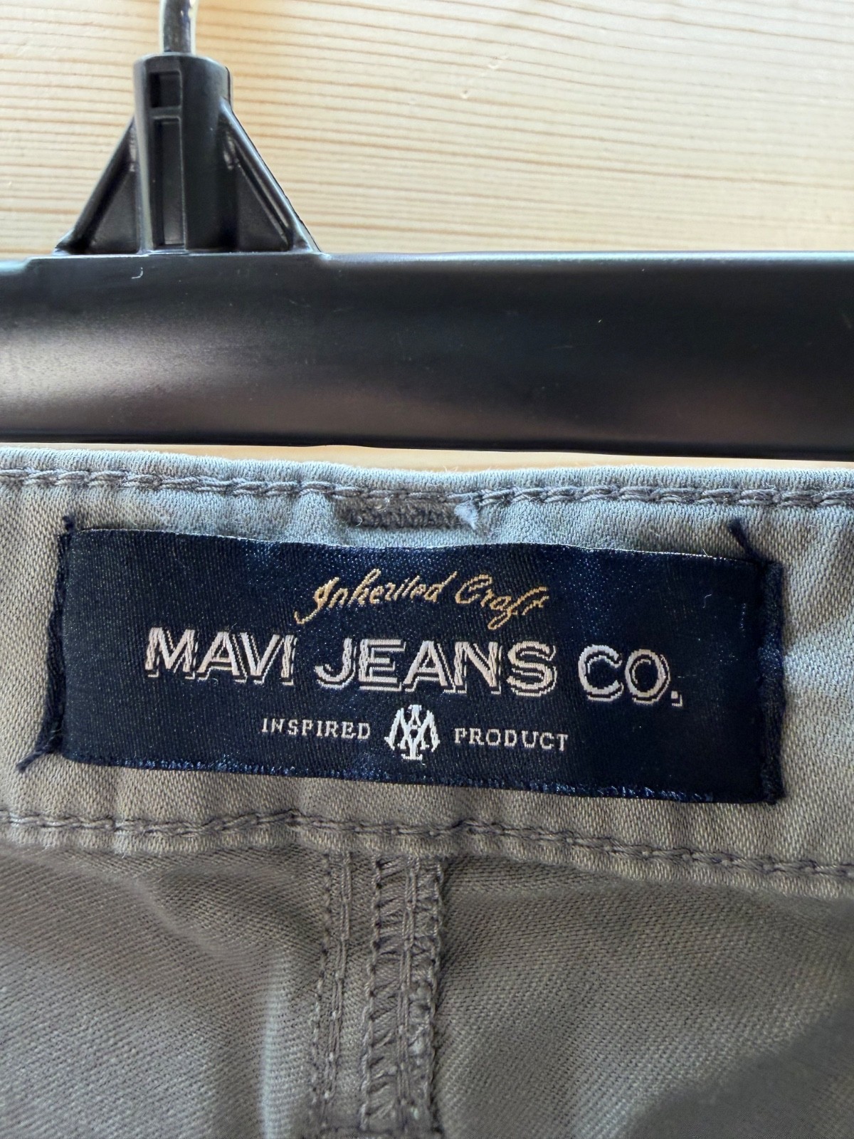 Mavi Zach Straight Leg Gray Stretch Jeans Men’s 30×32