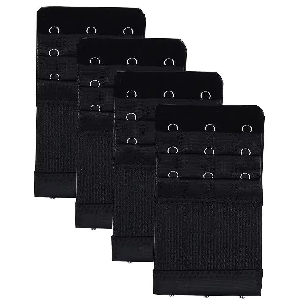 3ROW 2,3,4Hook Bra Extender Bra Strap Strapless Underwear Maternity Bra Extender