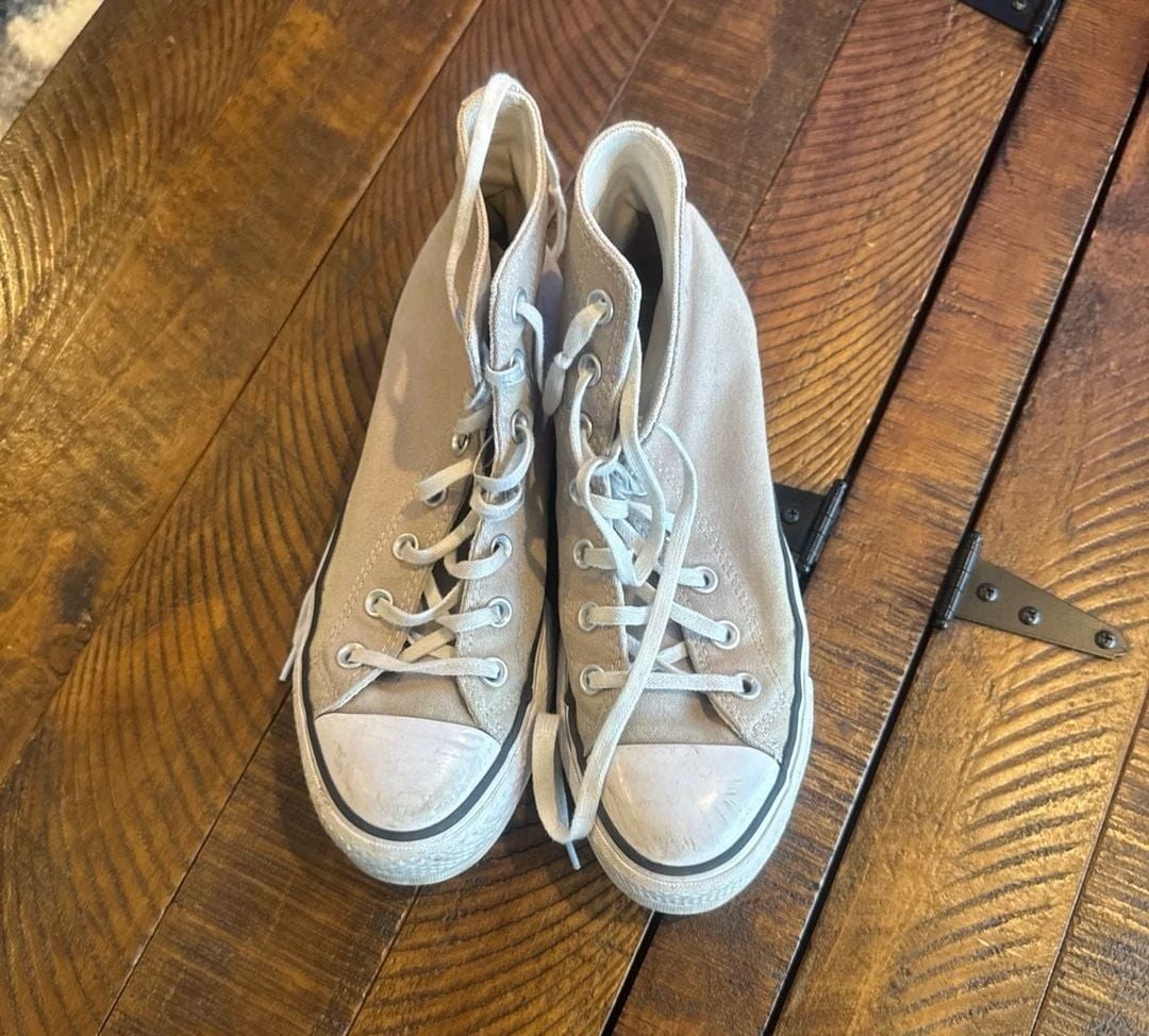 Chuck Taylor All Star Mixed Material Unisex High Top Shoe. .com,