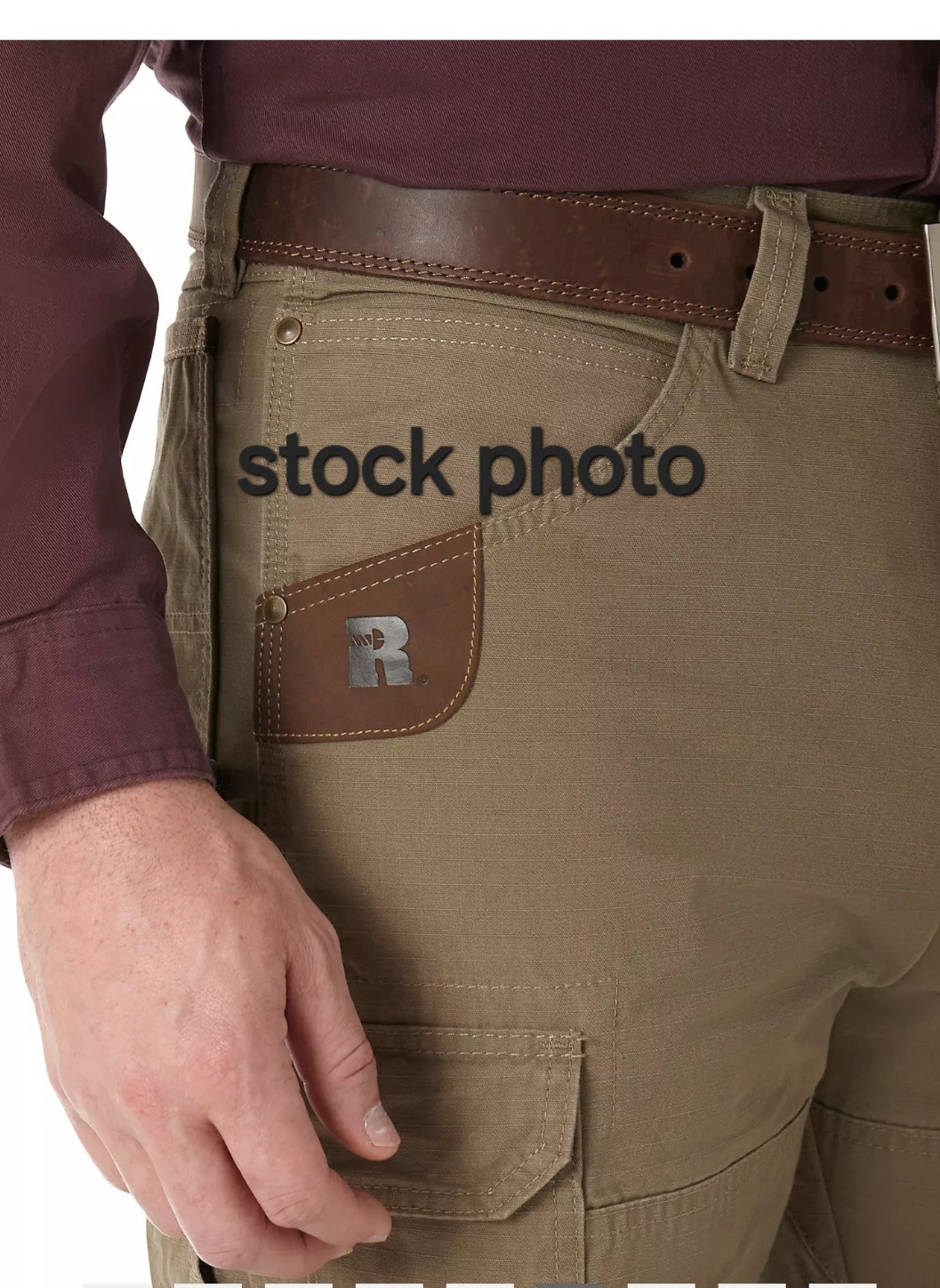 Wrangler RIGGS Workwear Men’s Ripstop Ranger/ Relax Fit 36×30 Cargo Pockets