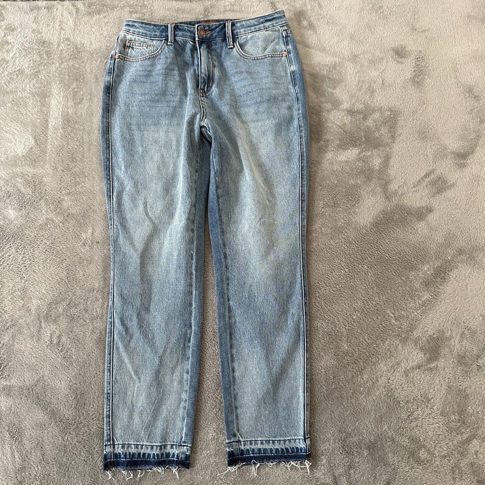 Judy Blue Boyfriend Fit Jeans Women’s size 9/29 Straight Leg High Rise Stretch