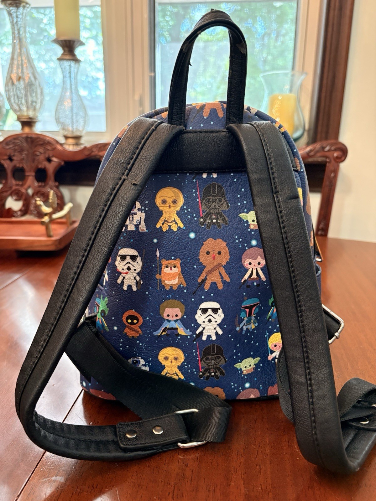 Loungefly Chibi Star Wars mini Backpack WITH DAMAGE (see pictures)
