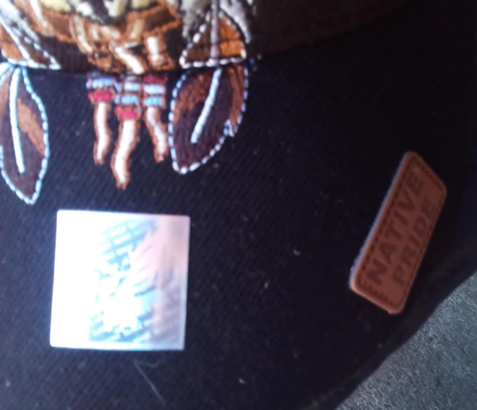 Collectable Black Hawk Native Pride Baseball Cap