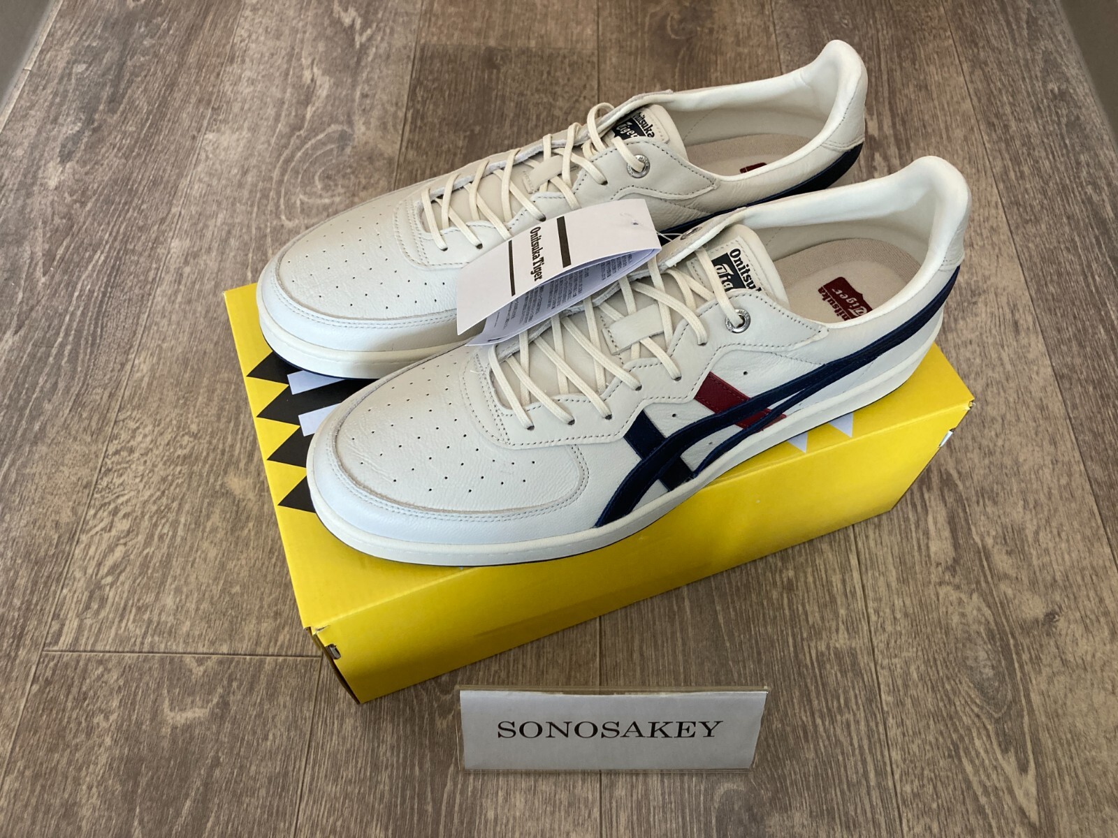 Onitsuka Tiger GSM SD 1183A803 100 CREAM/PEACOAT New in Box from Japan