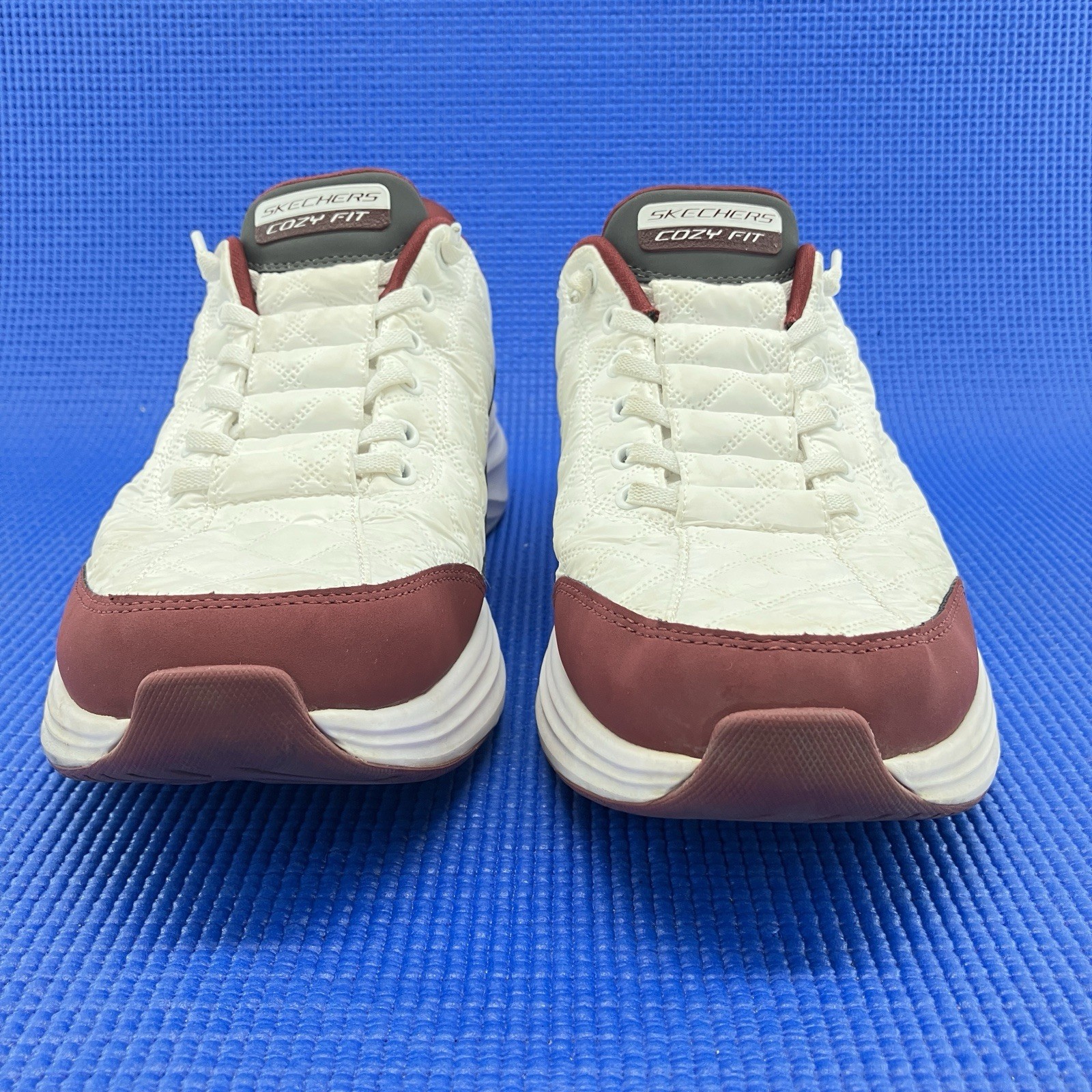 Skechers Slip-Ins Cozy Fit Athletic Shoes Men’s Size 11.5 White 232619